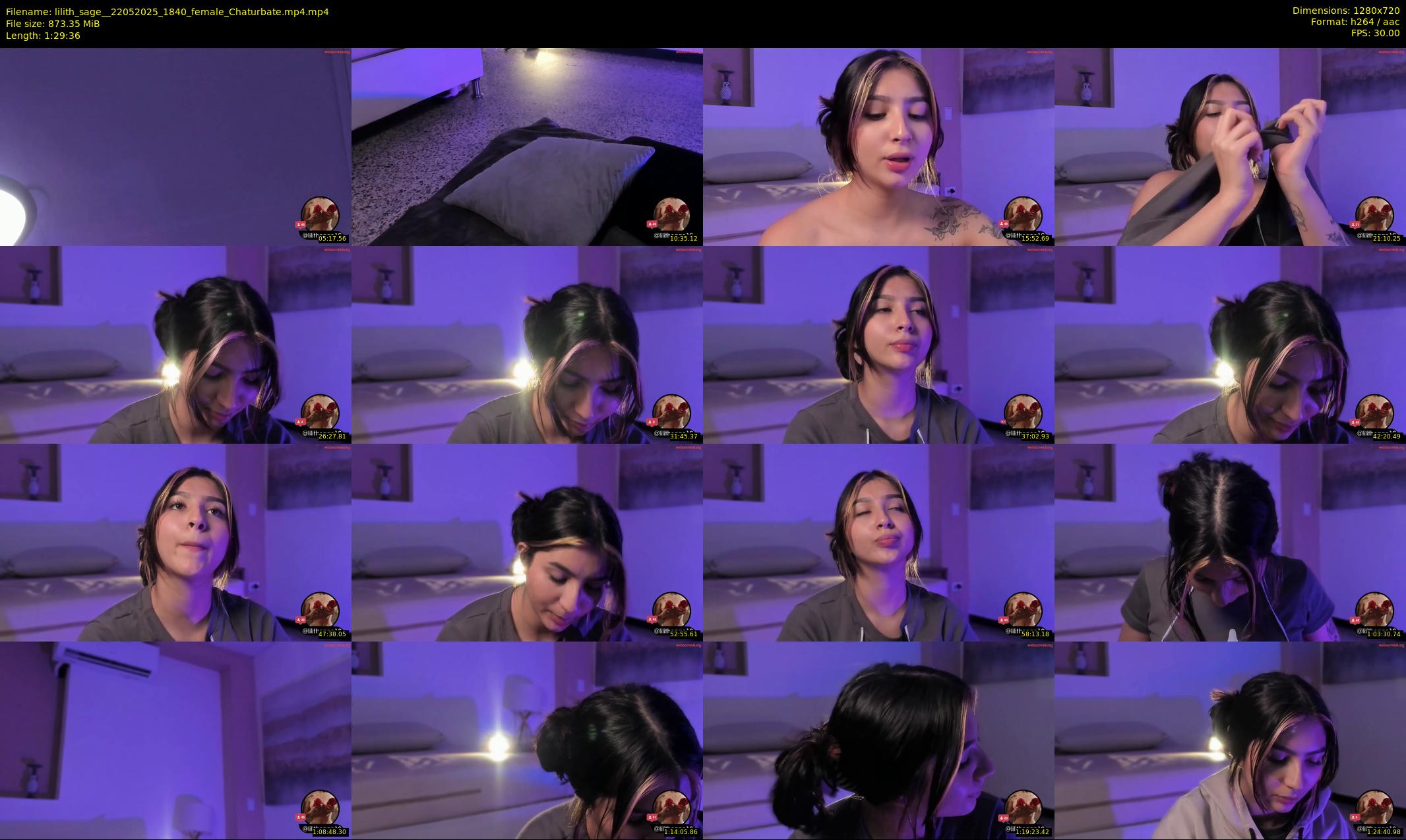 lilith_sage_ — 90 minute Chaturbate female cam show recording, 720p, May 22, 2025