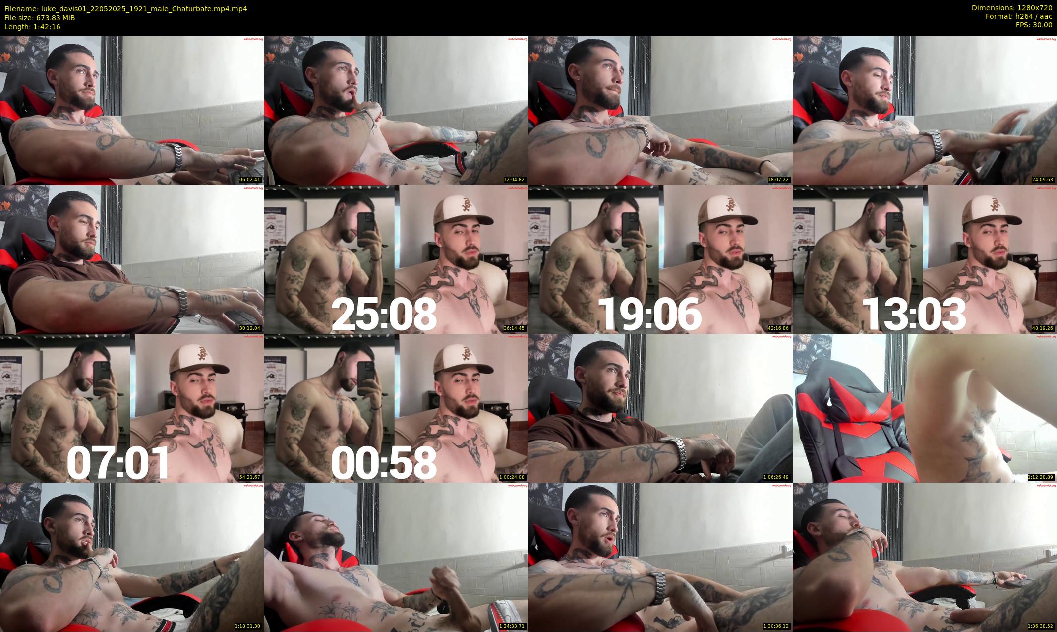 luke_davis01 — 103 minute Chaturbate male cam show recording, 720p, May 22, 2025