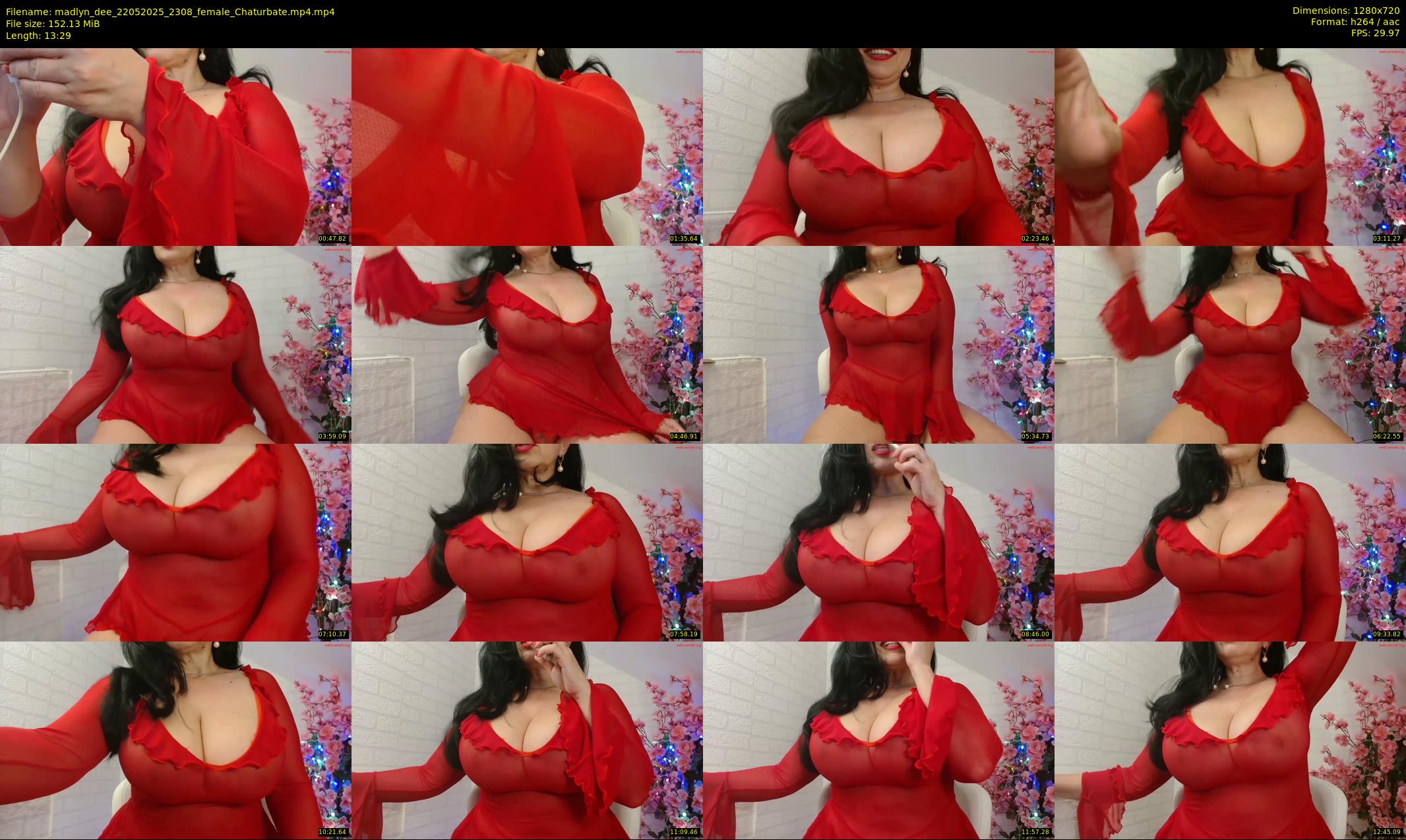 madlyn_dee — 14 minute Chaturbate female cam show recording, 720p, May 22, 2025