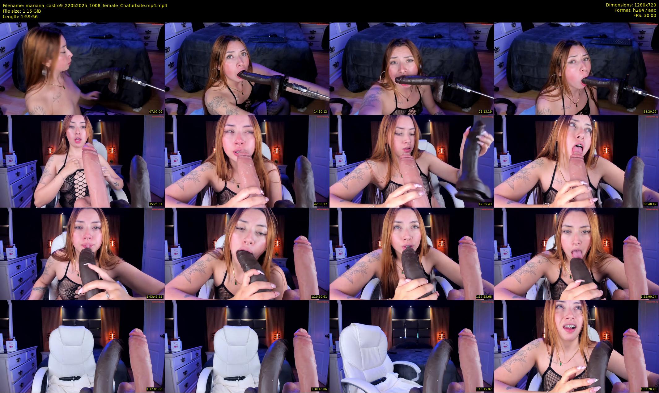 mariana_castro9 — 120 minute Chaturbate female cam show recording, 720p, May 22, 2025