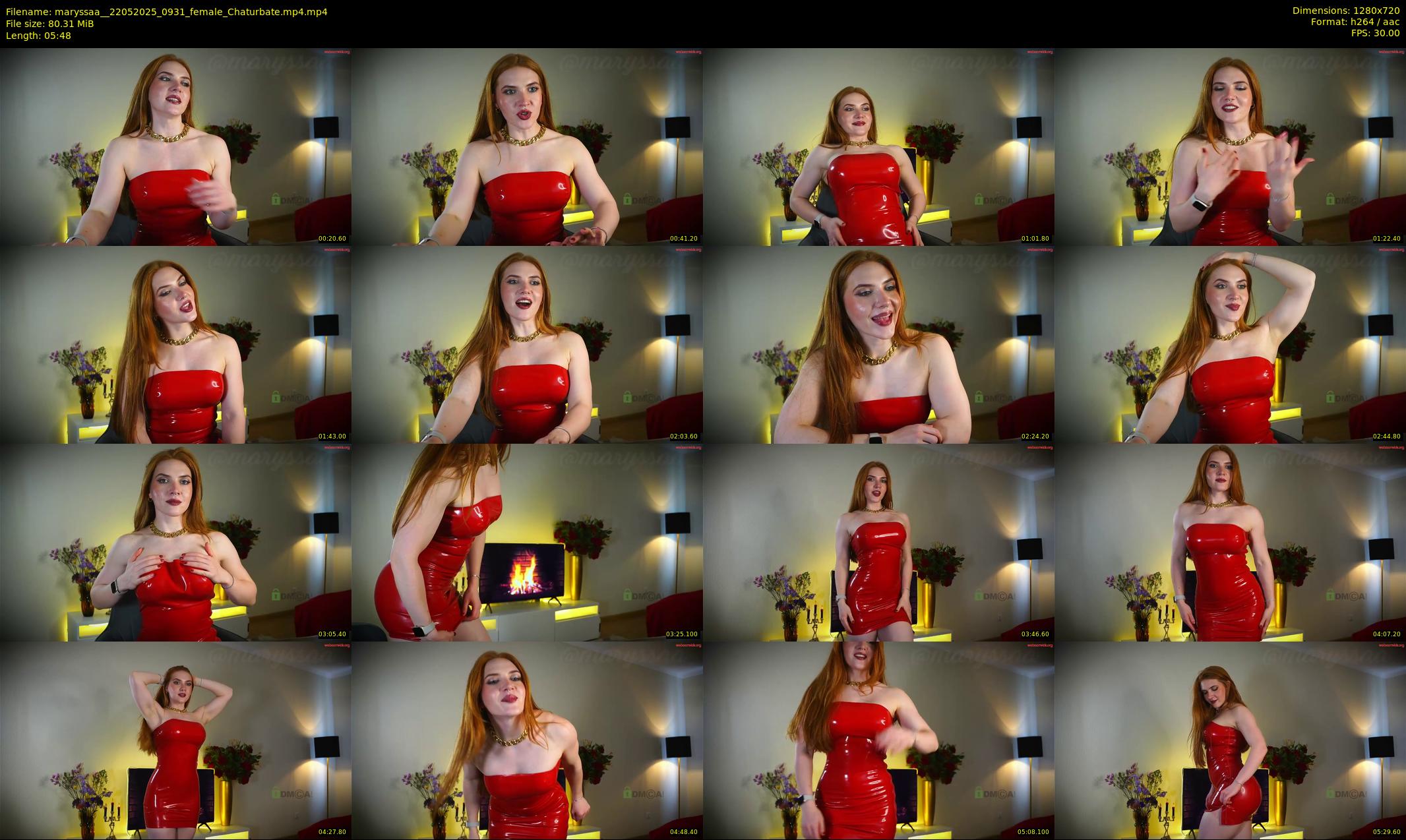 maryssaa_ — 6 minute Chaturbate female cam show recording, 720p, May 22, 2025