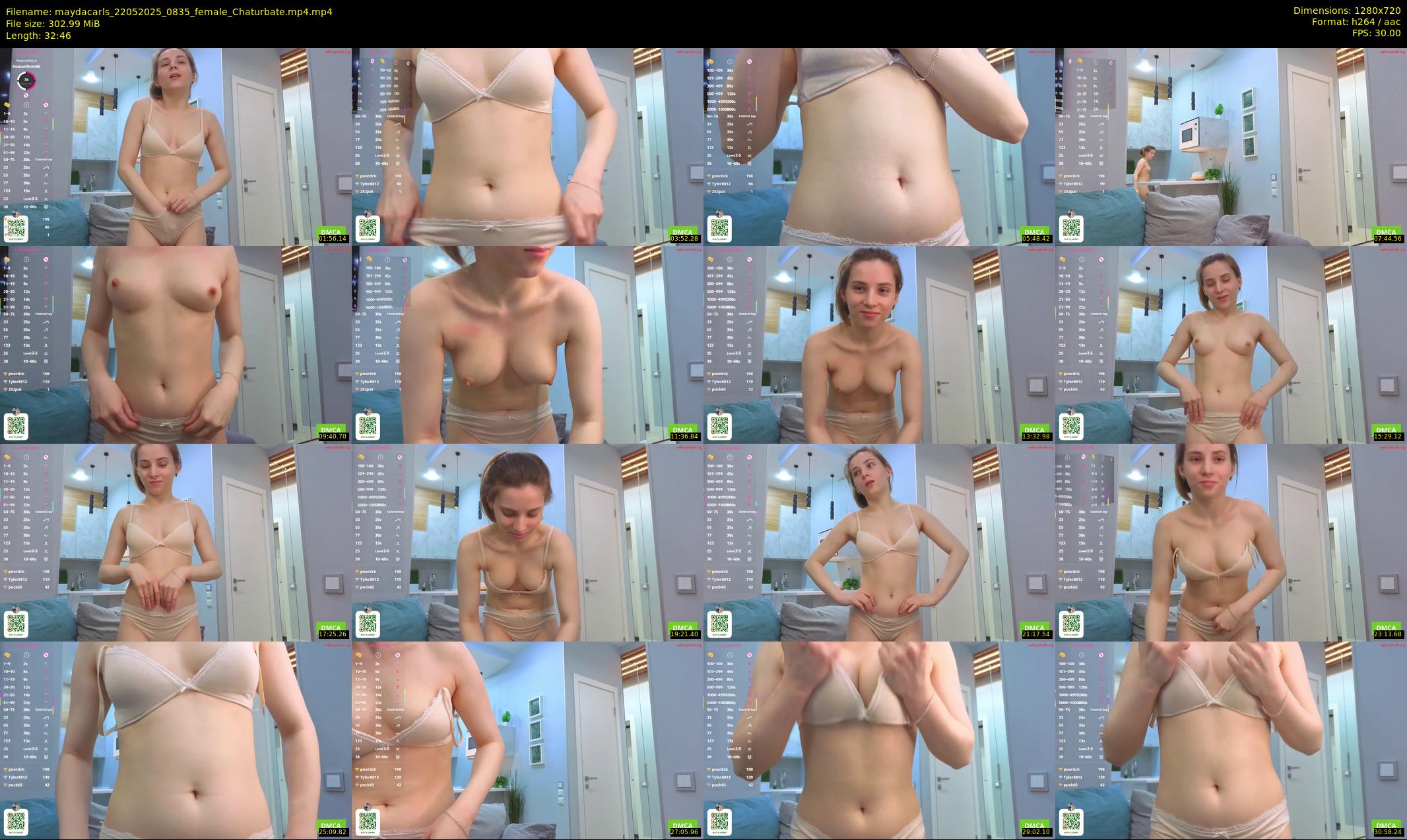 maydacarls — 33 minute Chaturbate female cam show recording, 720p, May 22, 2025