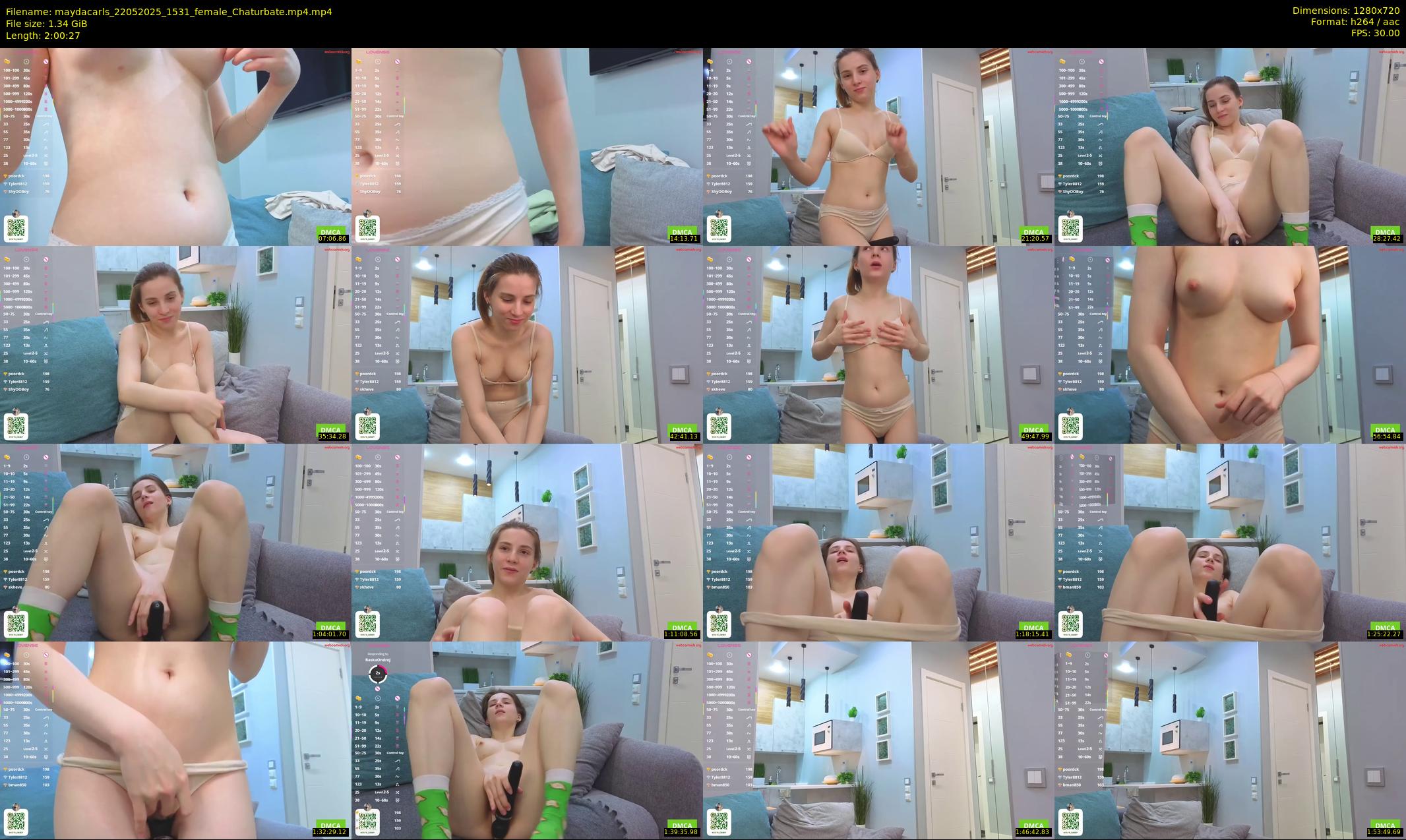maydacarls — 121 minute Chaturbate female cam show recording, 720p, May 22, 2025