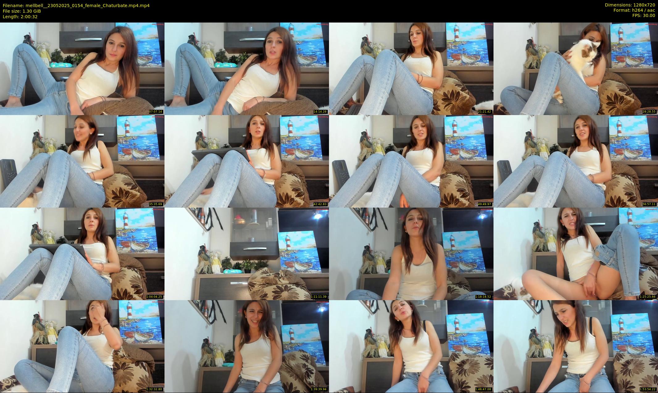 mellbell_ — 121 minute Chaturbate female cam show recording, 720p, May 23, 2025