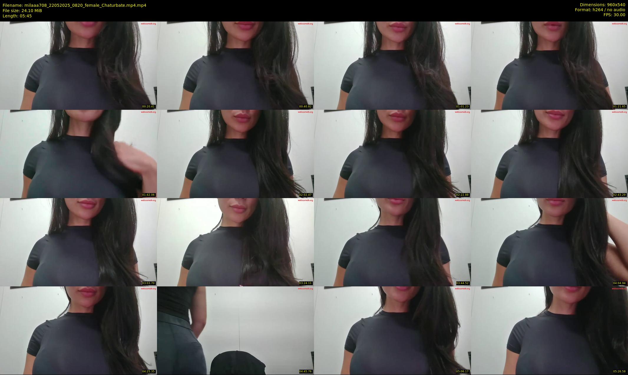 milaaa708 — 6 minute Chaturbate female cam show recording, 480p, May 22, 2025