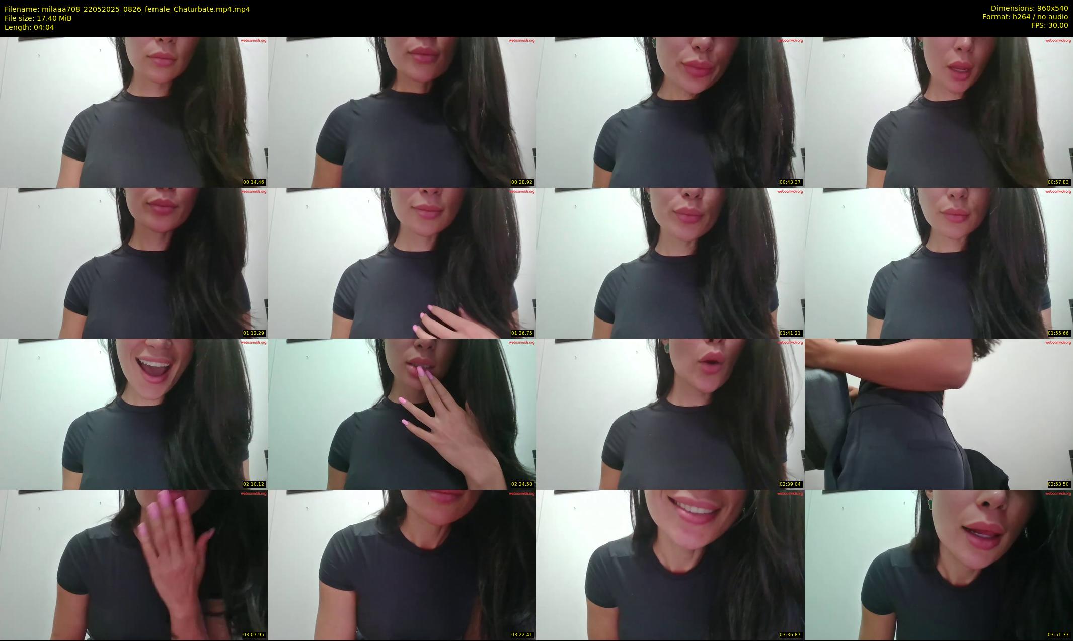 milaaa708 — 5 minute Chaturbate female cam show recording, 480p, May 22, 2025