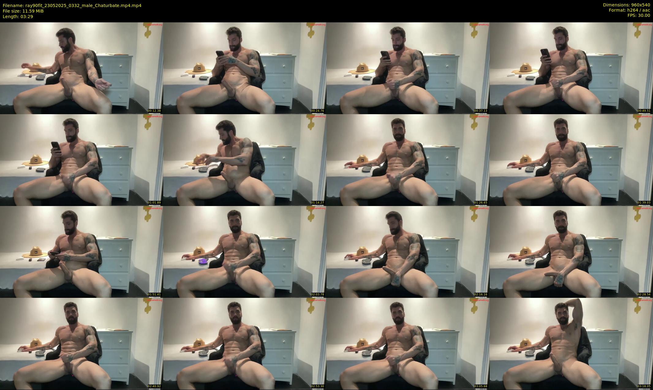 ray90fit — 4 minute Chaturbate male cam show recording, 480p, May 23, 2025