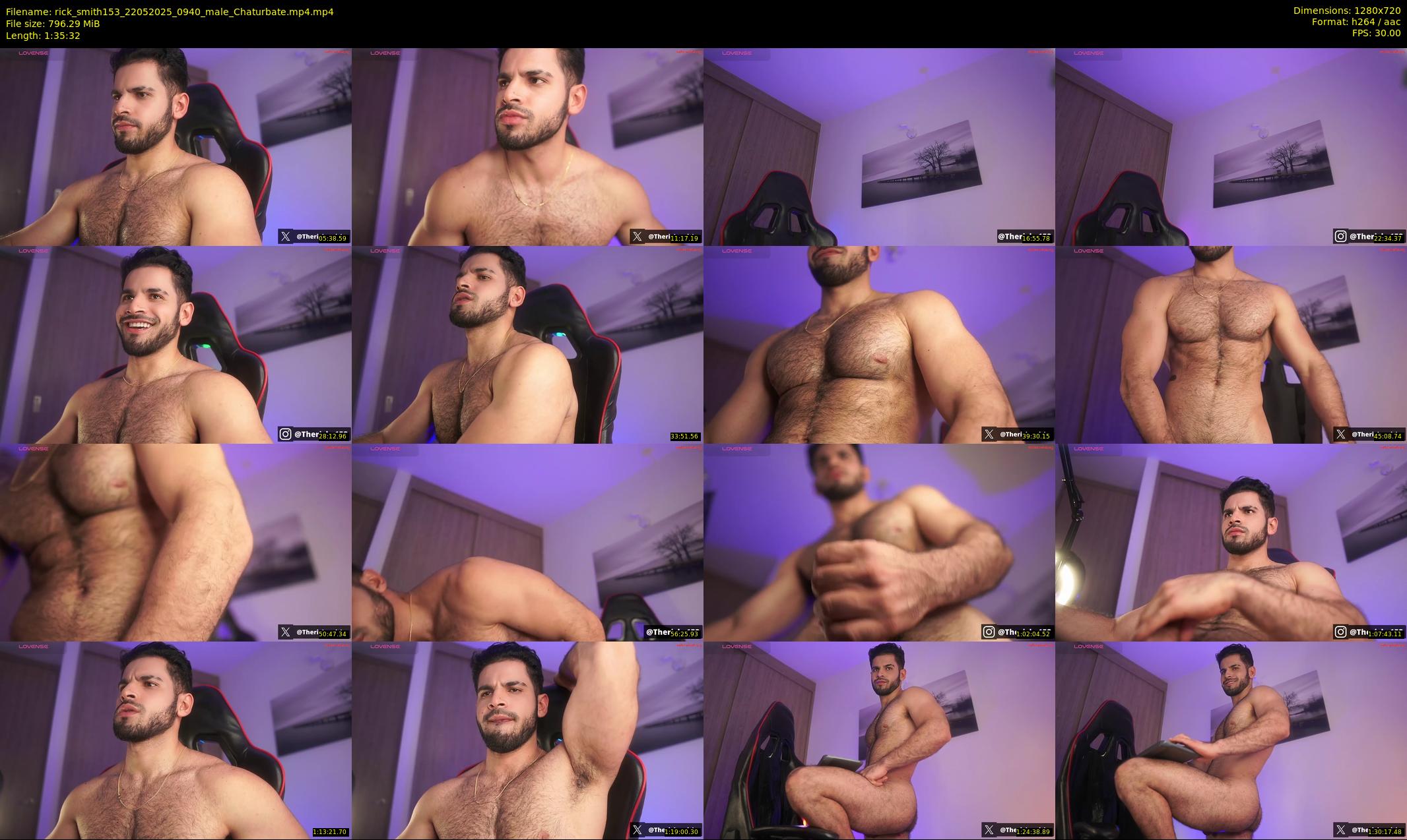 rick_smith153 — 96 minute Chaturbate male cam show recording, 720p, May 22, 2025