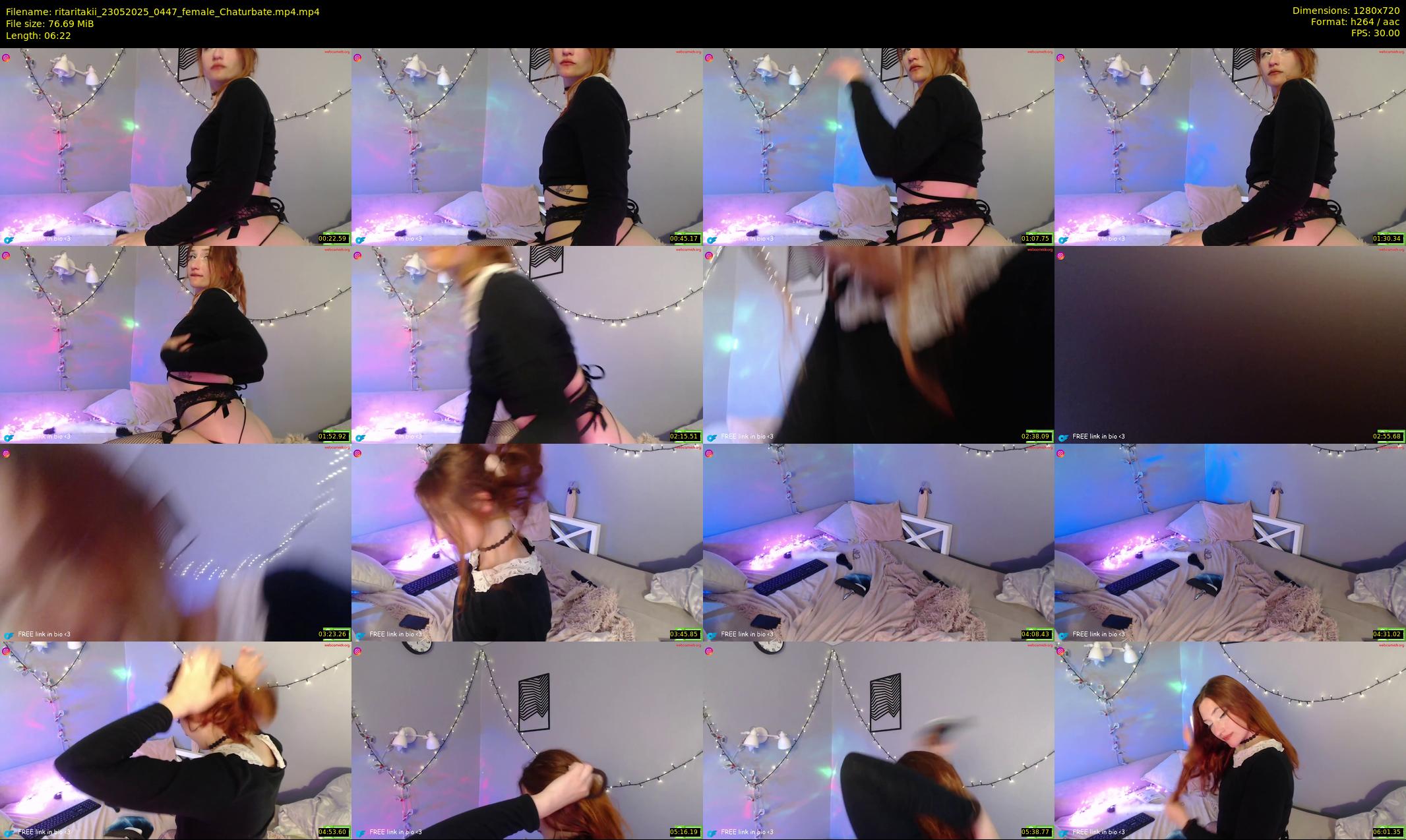 ritaritakii — 7 minute Chaturbate female cam show recording, 720p, May 23, 2025