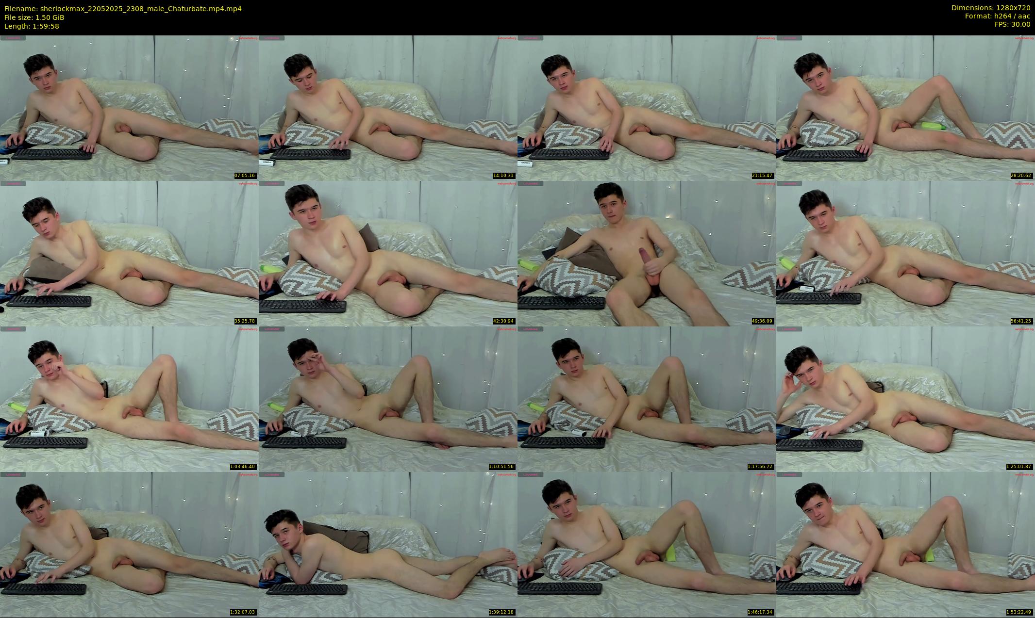sherlockmax — 120 minute Chaturbate male cam show recording, 720p, May 22, 2025