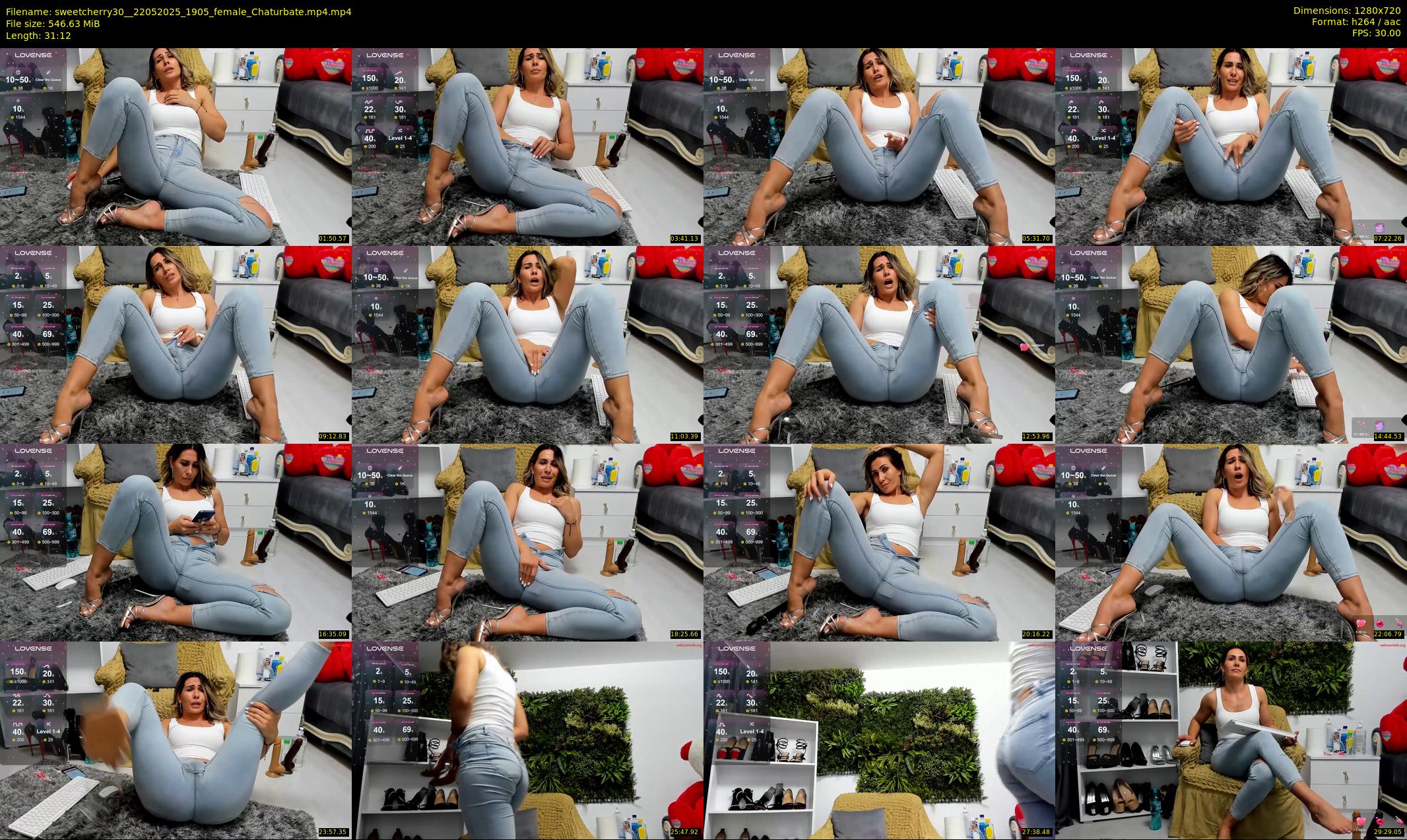 sweetcherry30_ — 32 minute Chaturbate female cam show recording, 720p, May 22, 2025