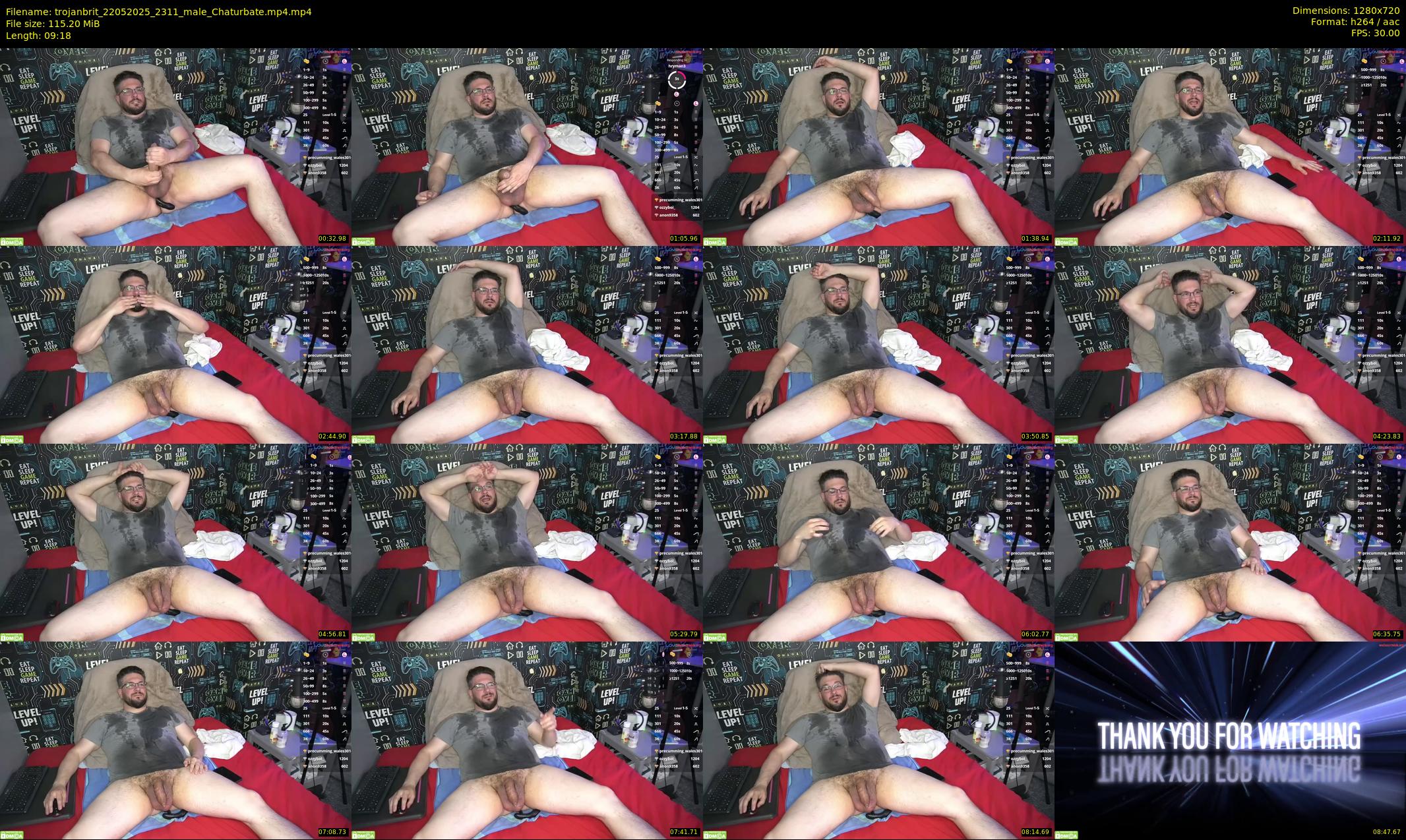 trojanbrit — 10 minute Chaturbate male cam show recording, 720p, May 22, 2025