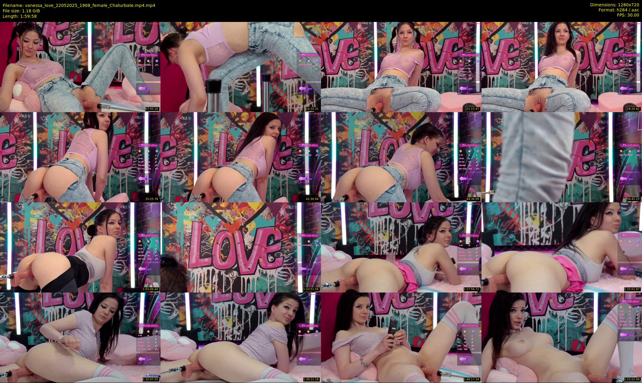 vanessa_love — 120 minute Chaturbate female cam show recording, 720p, May 22, 2025