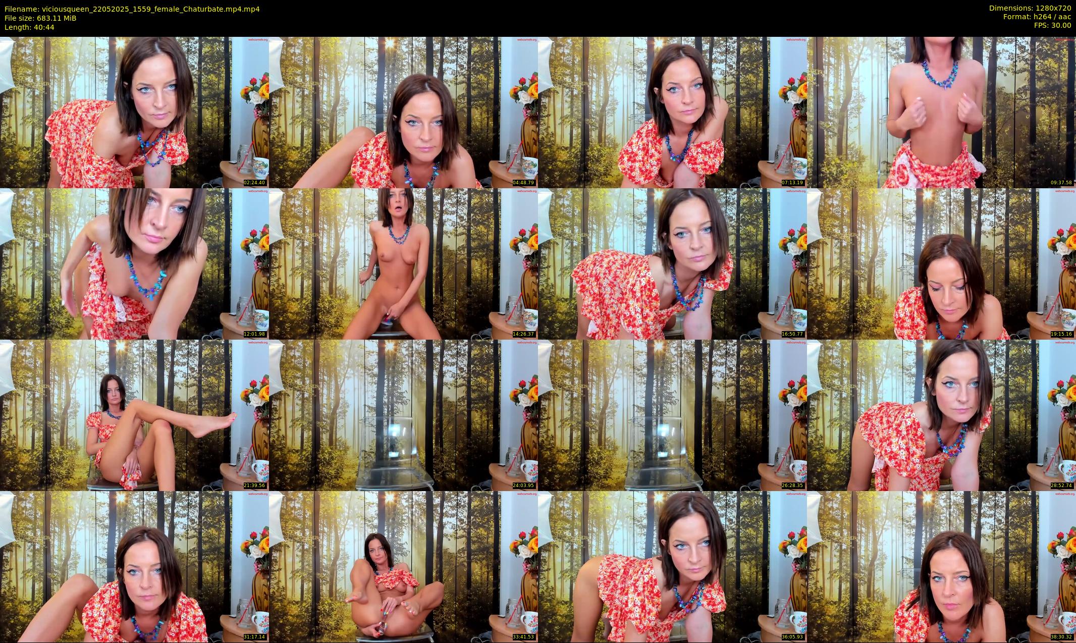 viciousqueen — 41 minute Chaturbate female cam show recording, 720p, May 22, 2025