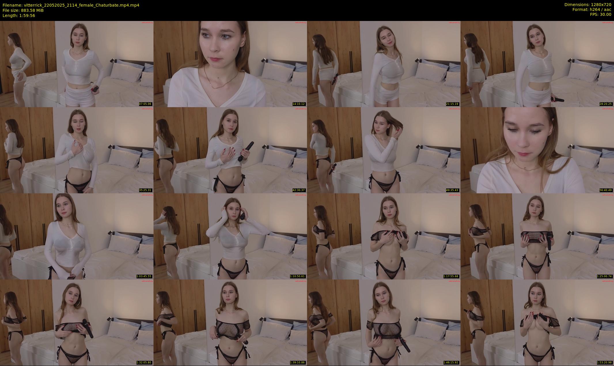 vitterrick — 120 minute Chaturbate female cam show recording, 720p, May 22, 2025