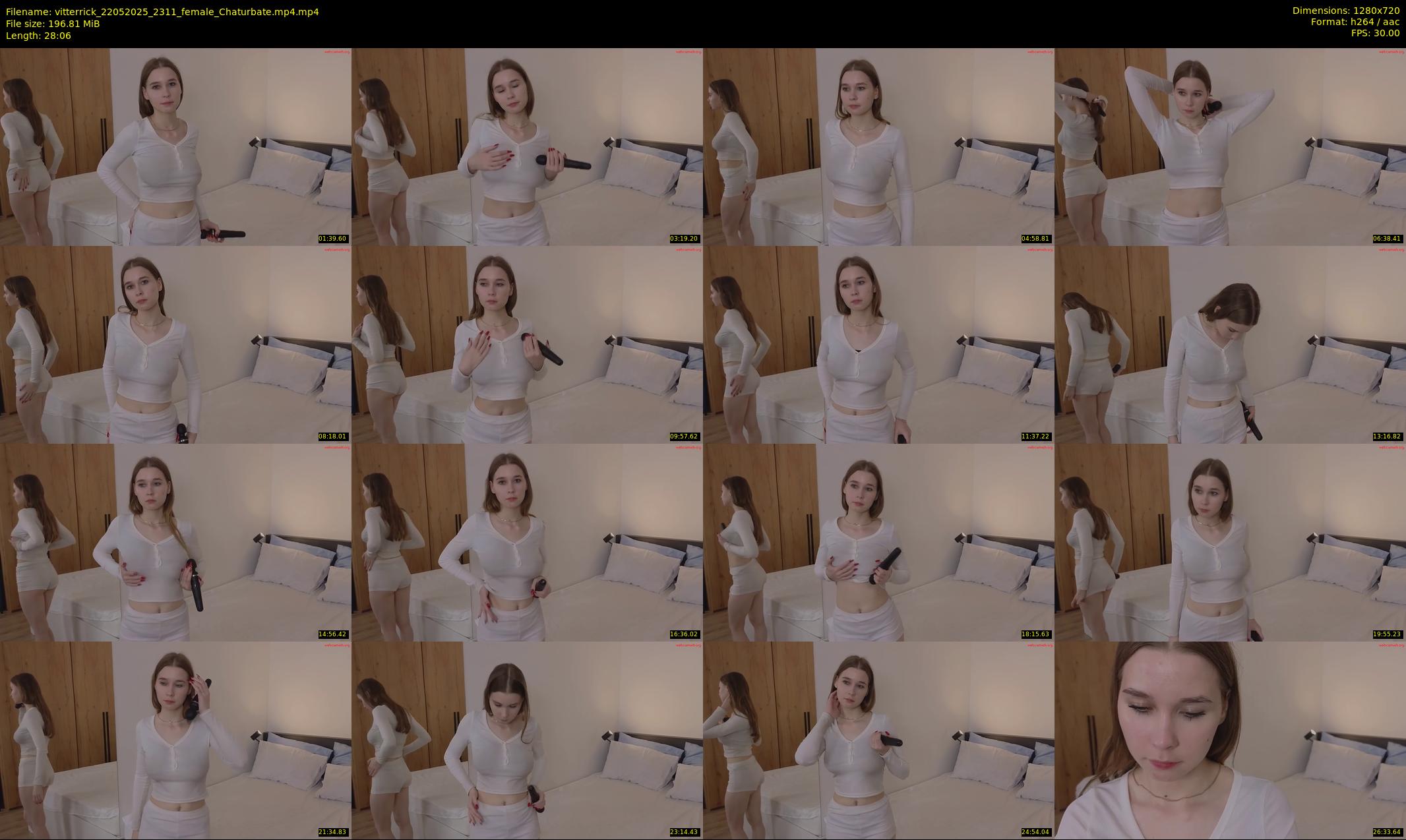 vitterrick — 29 minute Chaturbate female cam show recording, 720p, May 22, 2025