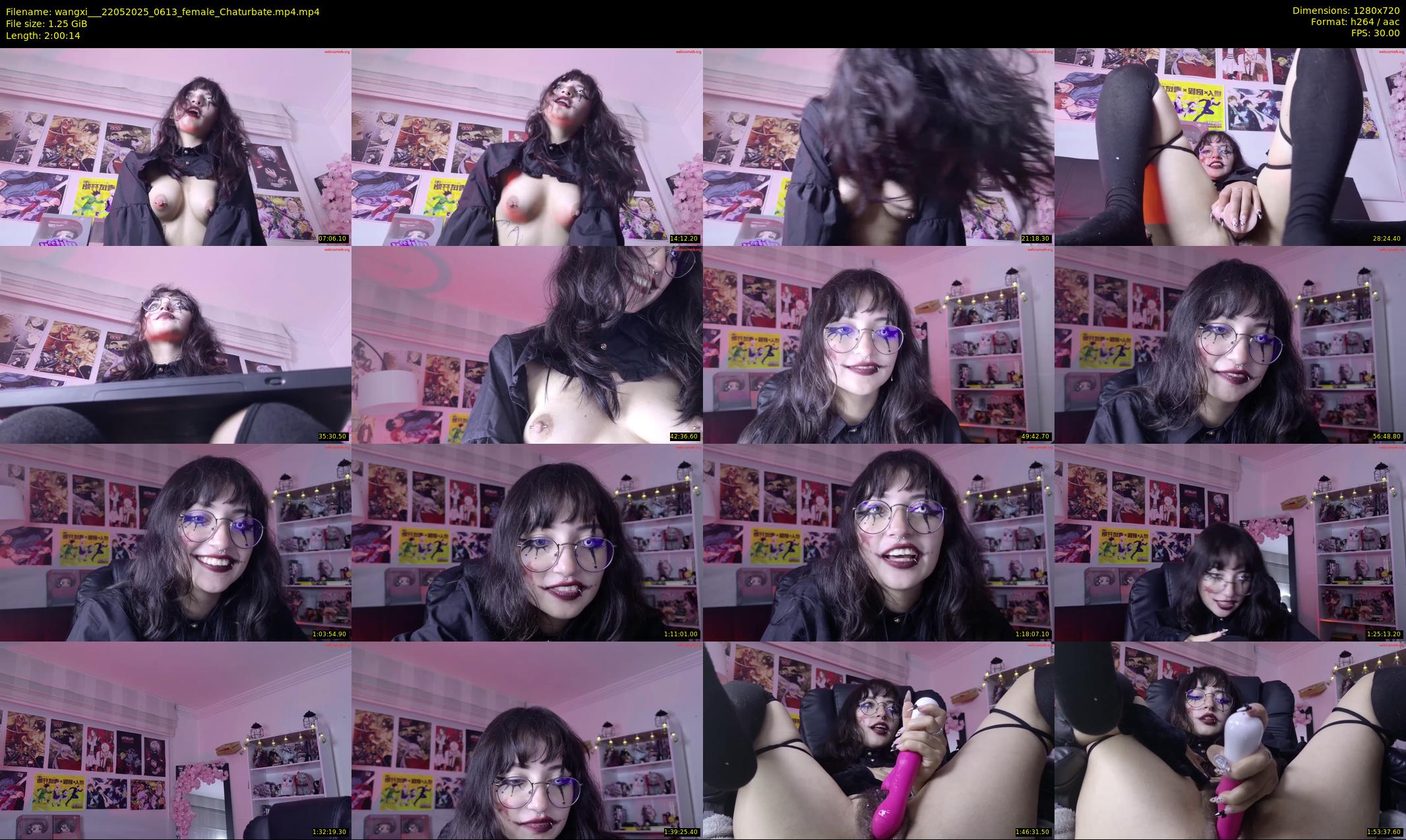 wangxi__ — 121 minute Chaturbate female cam show recording, 720p, May 22, 2025