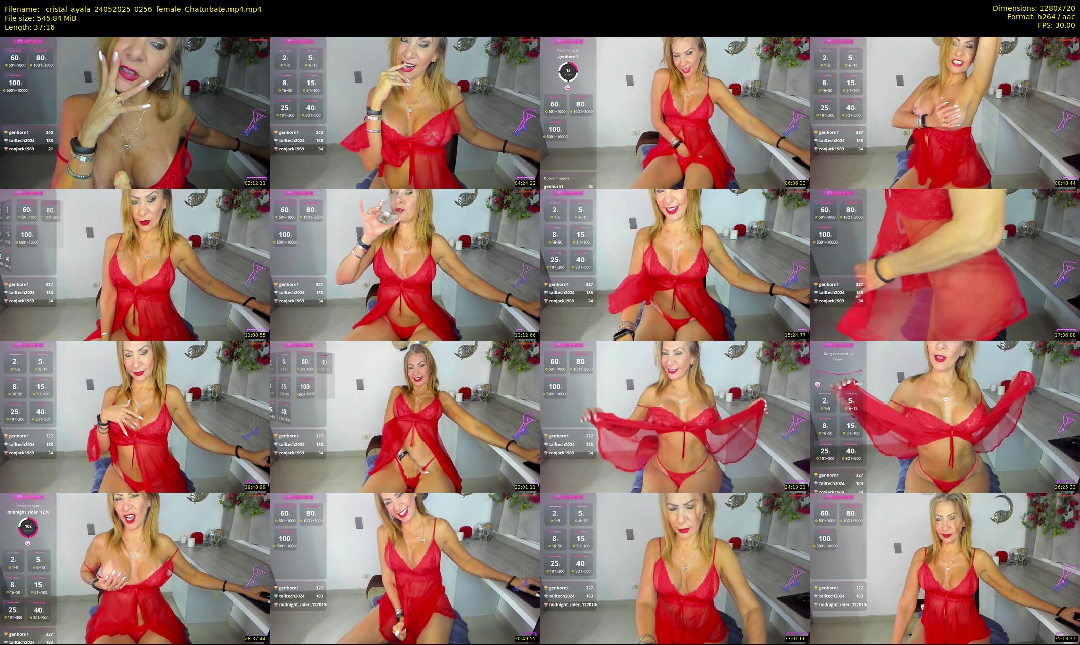 _cristal_ayala — 38 minute Chaturbate female cam show recording, 720p, May 24, 2025