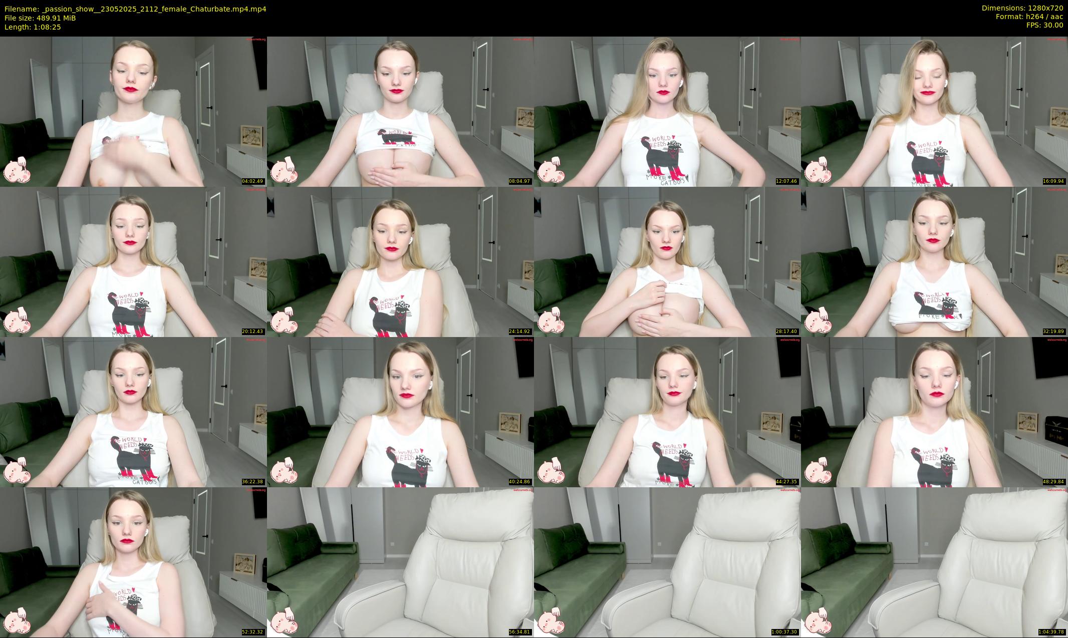 _passion_show_ — 69 minute Chaturbate couple cam show recording, 720p, May 23, 2025