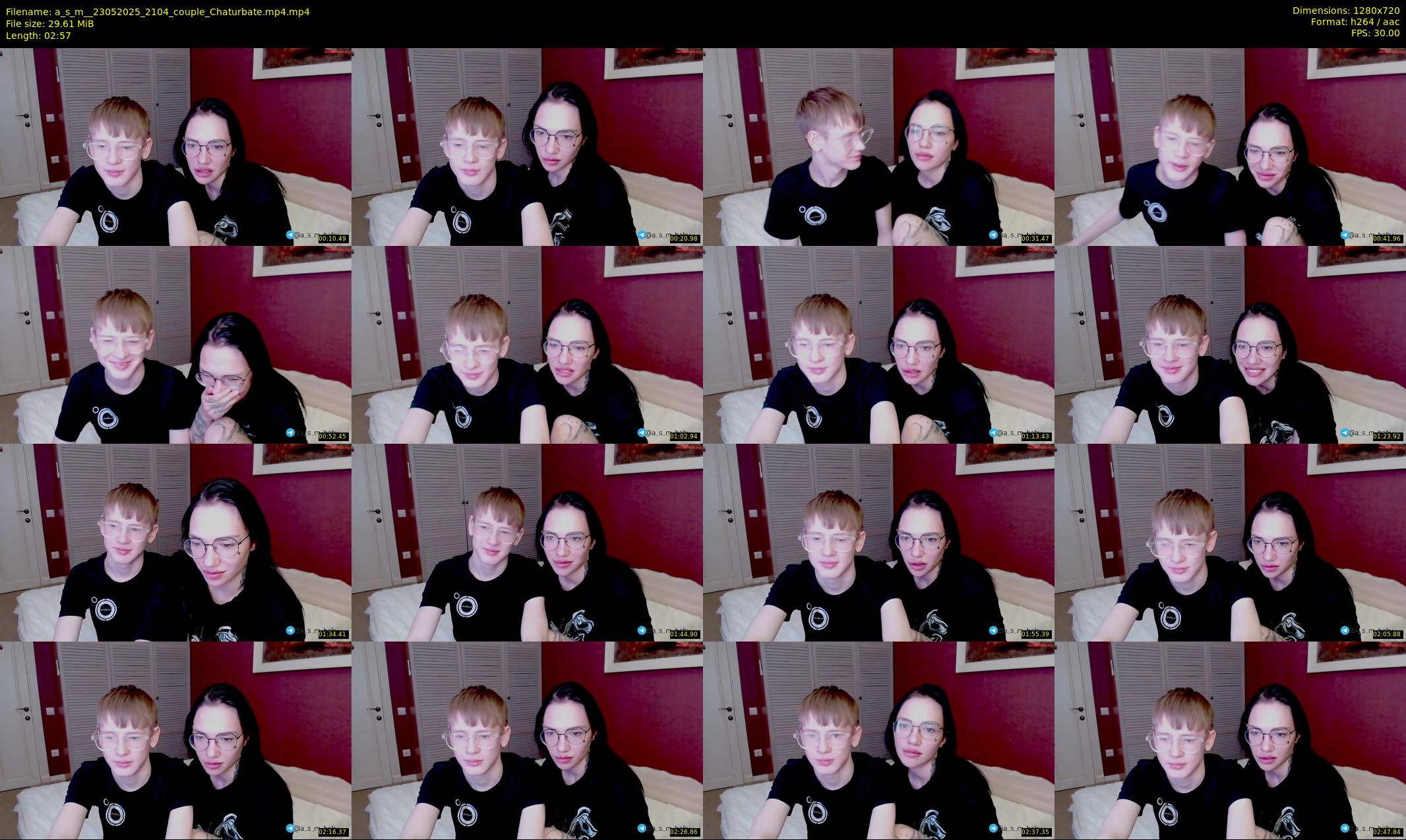 a_s_m_ — 3 minute Chaturbate couple cam show recording, 720p, May 23, 2025
