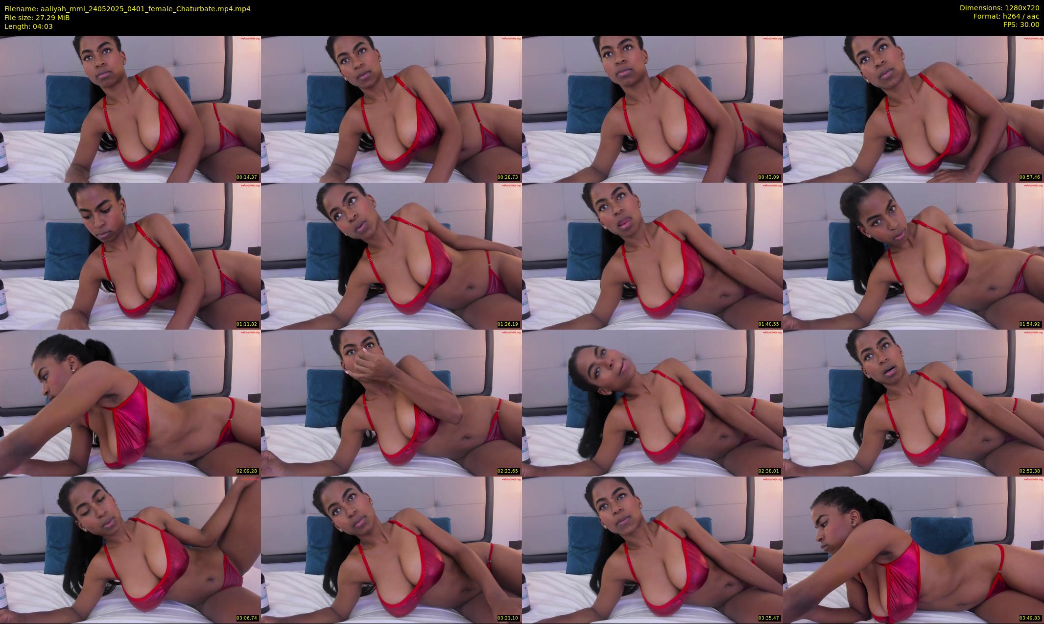 aaliyah_mml — 5 minute Chaturbate female cam show recording, 720p, May 24, 2025