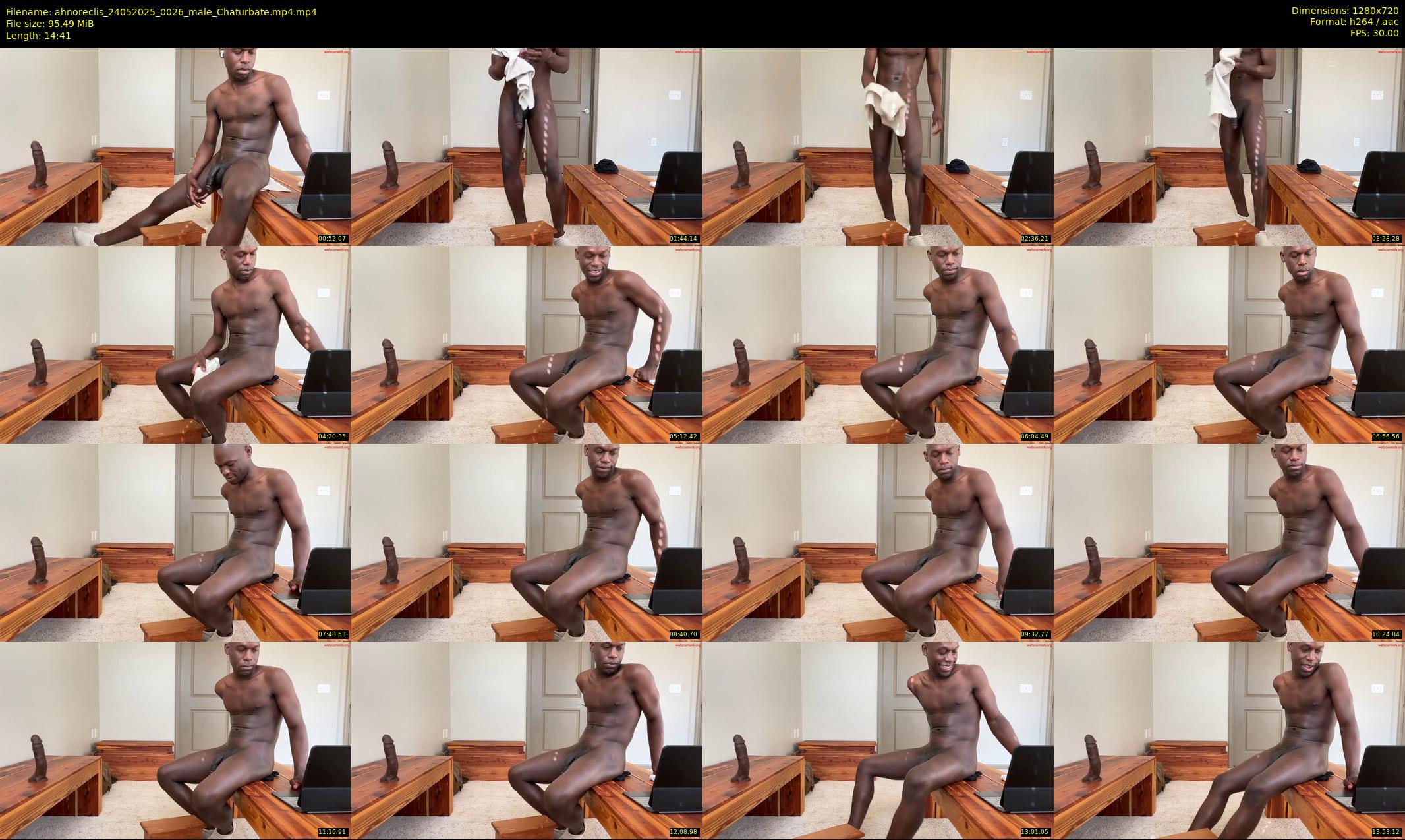 ahnoreclis — 15 minute Chaturbate male cam show recording, 720p, May 24, 2025
