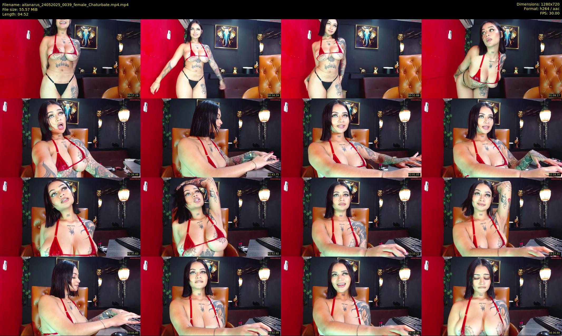 aitanarus — 5 minute Chaturbate female cam show recording, 720p, May 24, 2025
