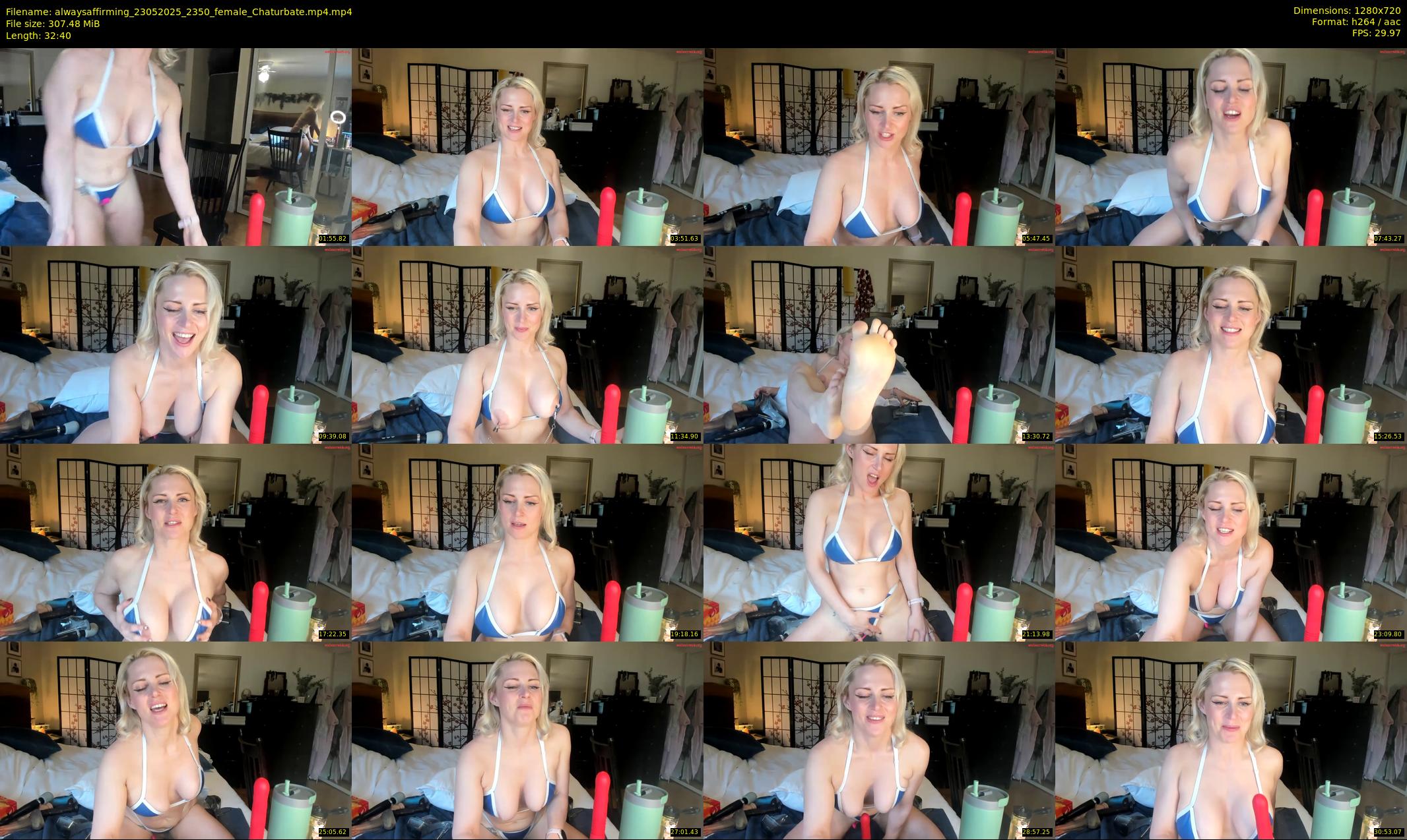 alwaysaffirming — 33 minute Chaturbate couple cam show recording, 720p, May 23, 2025