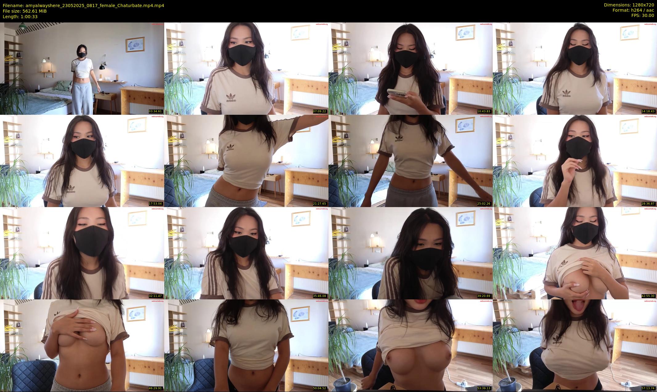 amyalwayshere — 61 minute Chaturbate female cam show recording, 720p, May 23, 2025