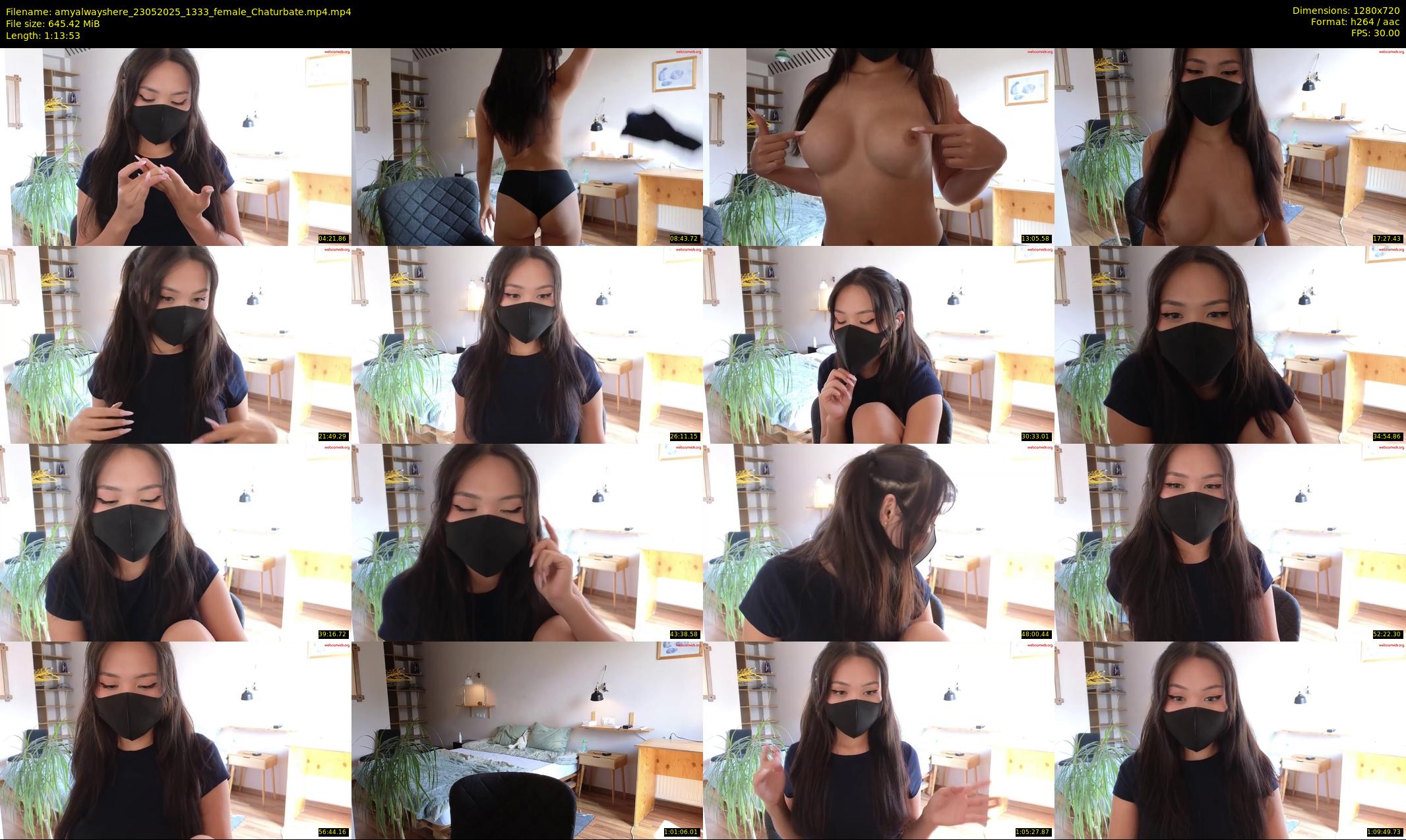 amyalwayshere — 74 minute Chaturbate female cam show recording, 720p, May 23, 2025