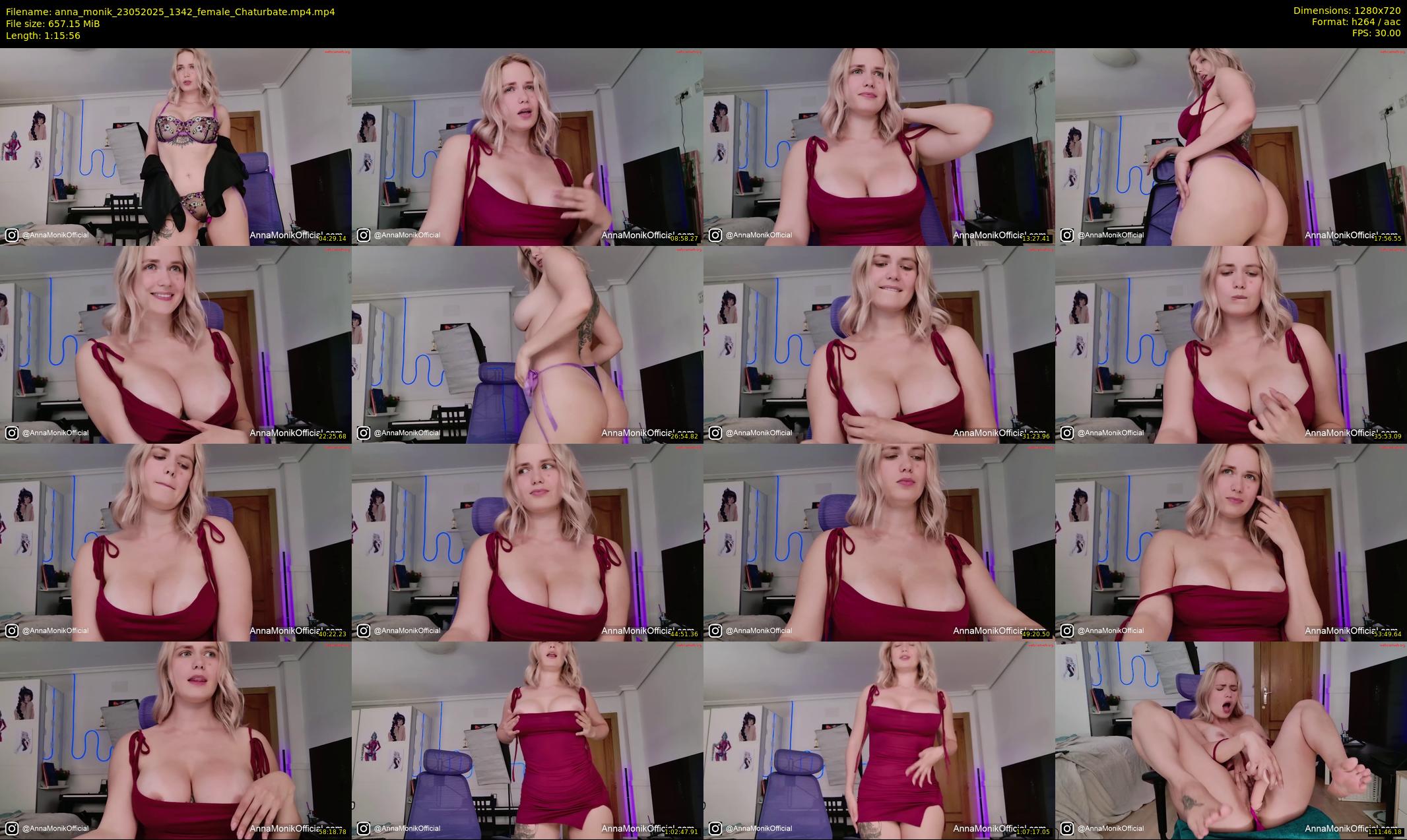anna_monik — 76 minute Chaturbate couple cam show recording, 720p, May 23, 2025