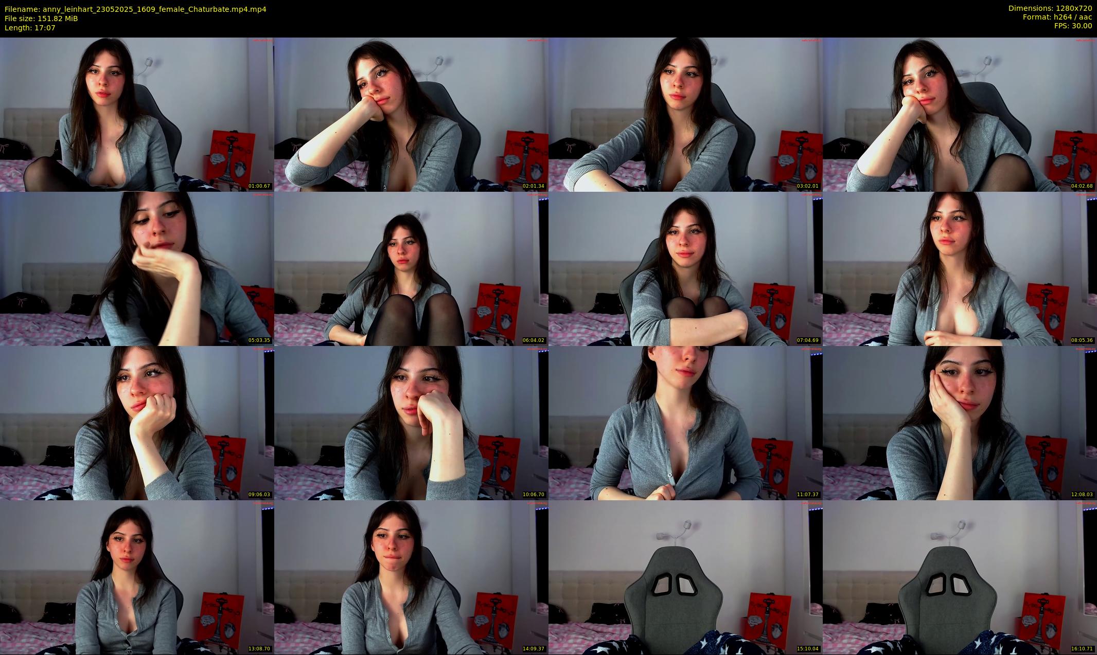anny_leinhart — 18 minute Chaturbate female cam show recording, 720p, May 23, 2025