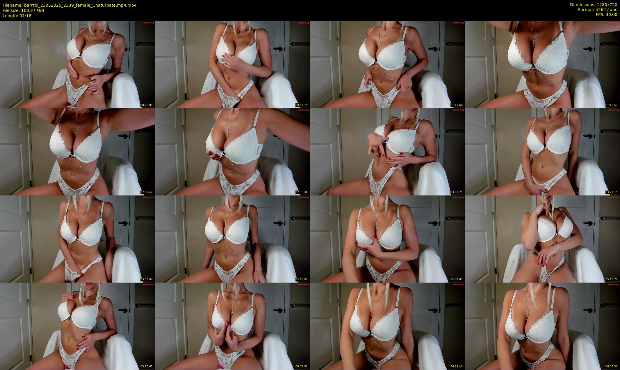 barrrbi — 8 minute Chaturbate female cam show recording, 720p, May 23, 2025