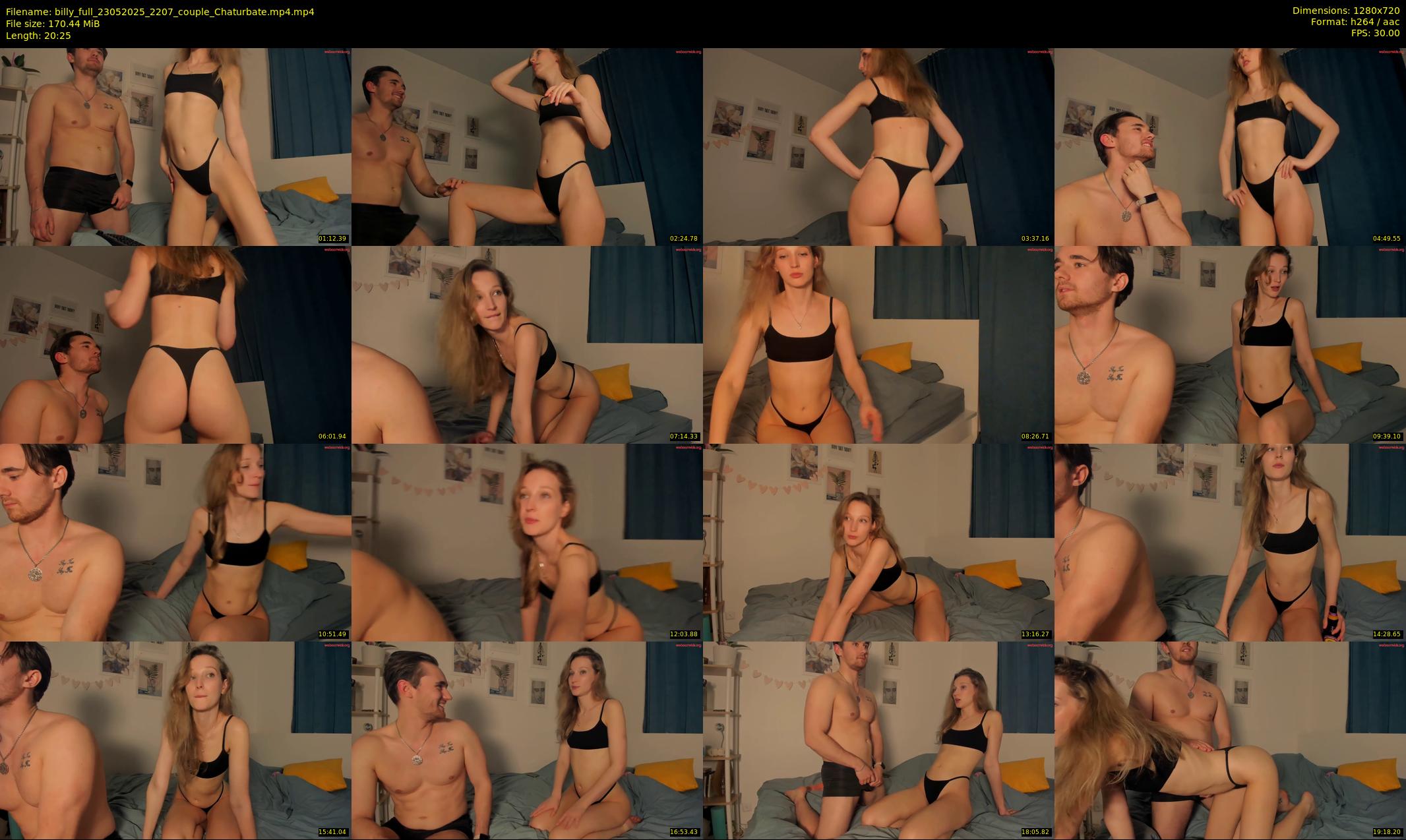 billy_full — 21 minute Chaturbate couple cam show recording, 720p, May 23, 2025