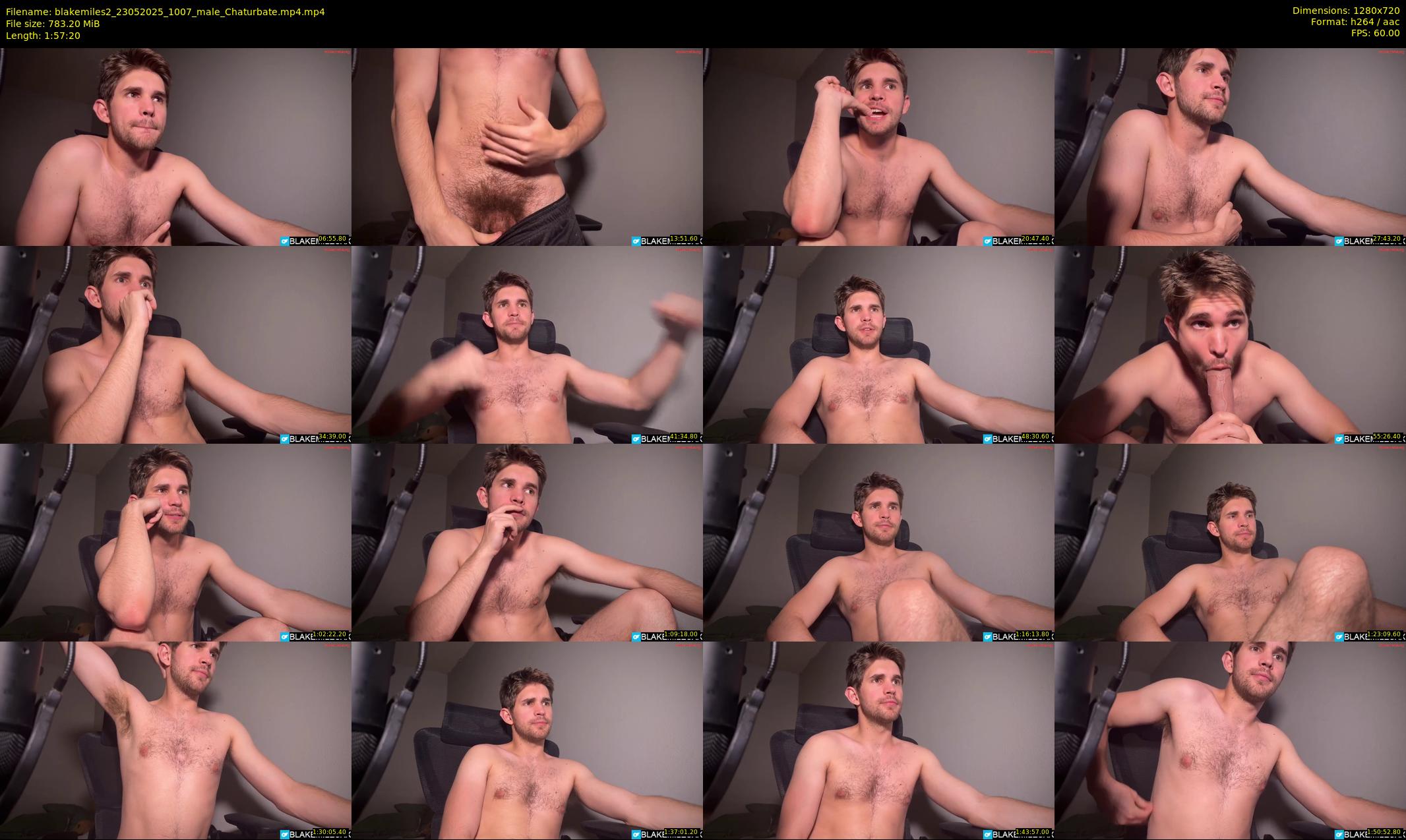 blakemiles2 — 118 minute Chaturbate male cam show recording, 720p, May 23, 2025