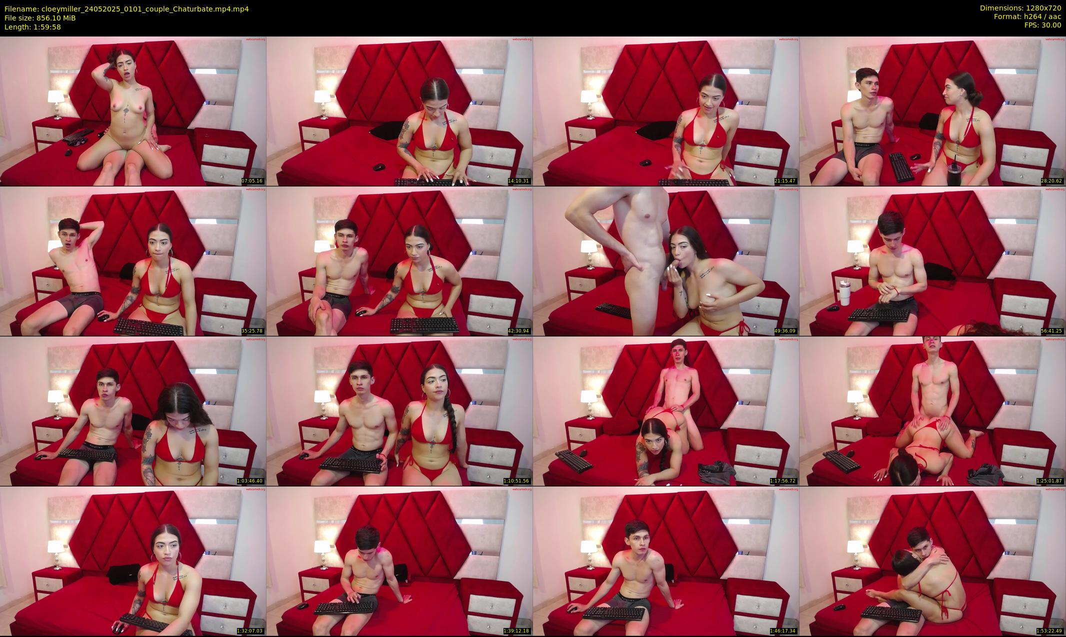 cloeymiller — 120 minute Chaturbate couple cam show recording, 720p, May 24, 2025