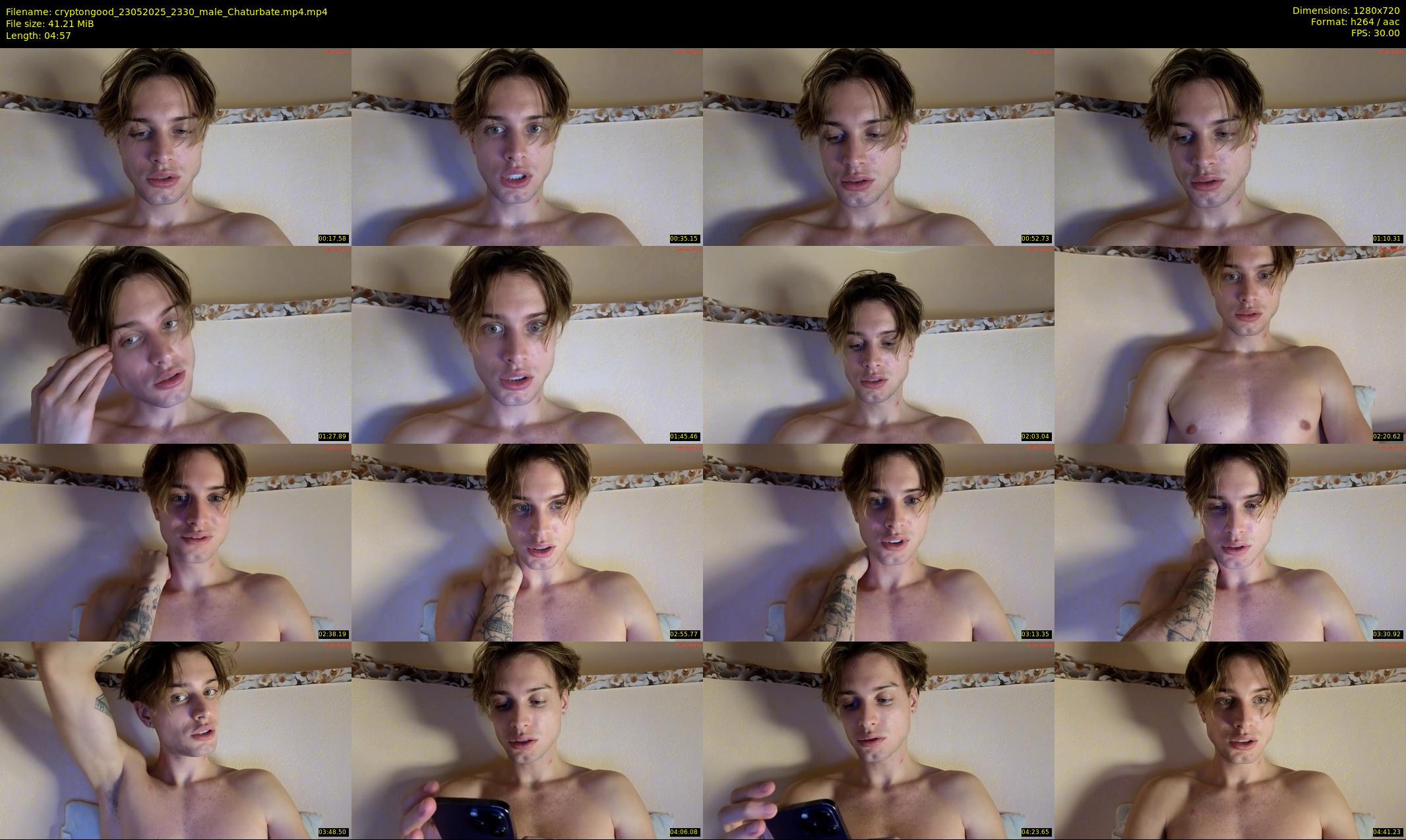 cryptongood — 5 minute Chaturbate male cam show recording, 720p, May 23, 2025