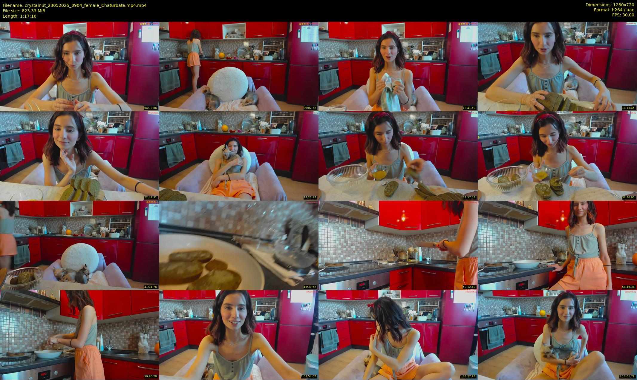 crystalnut — 78 minute Chaturbate female cam show recording, 720p, May 23, 2025