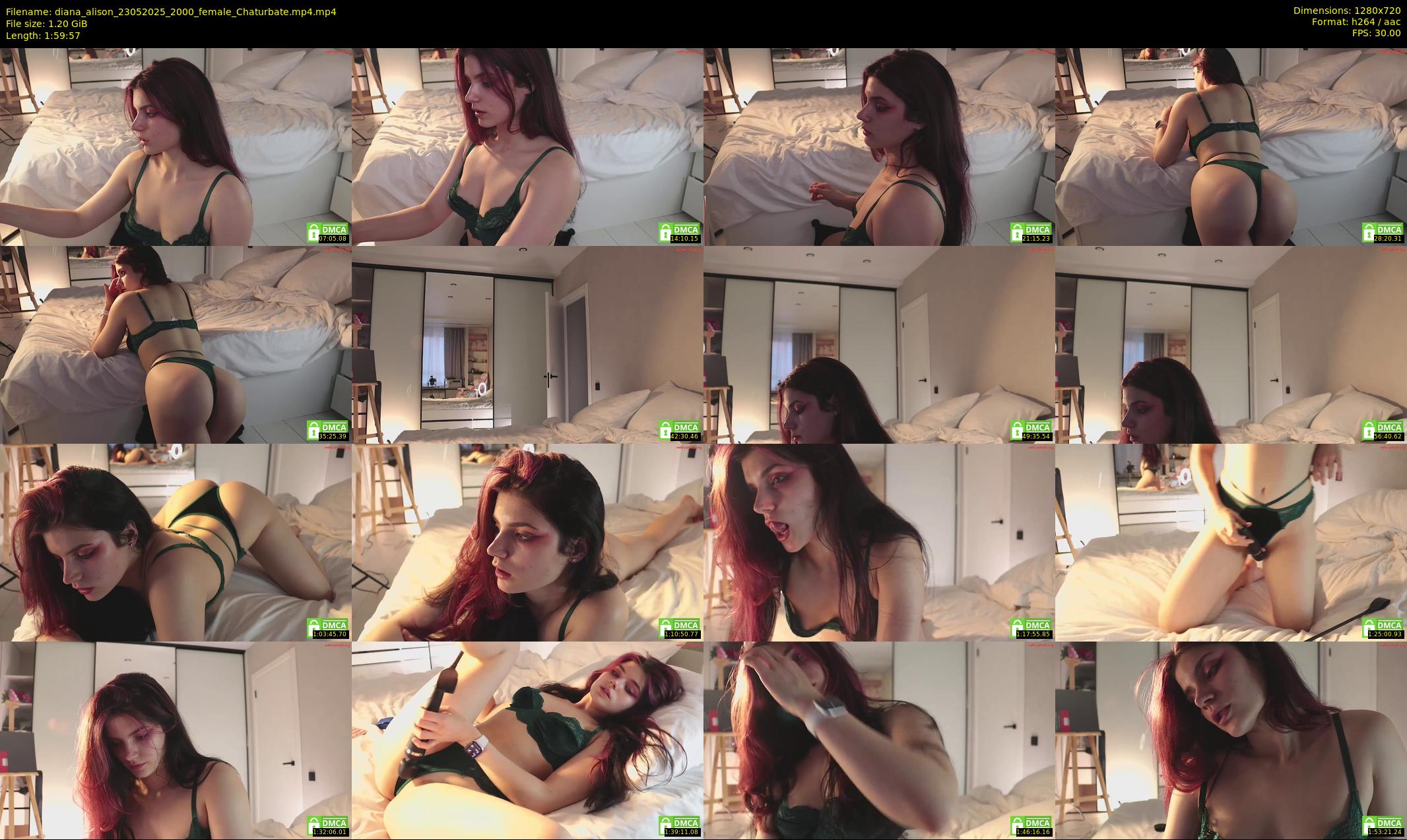 diana_alison — 120 minute Chaturbate female cam show recording, 720p, May 23, 2025