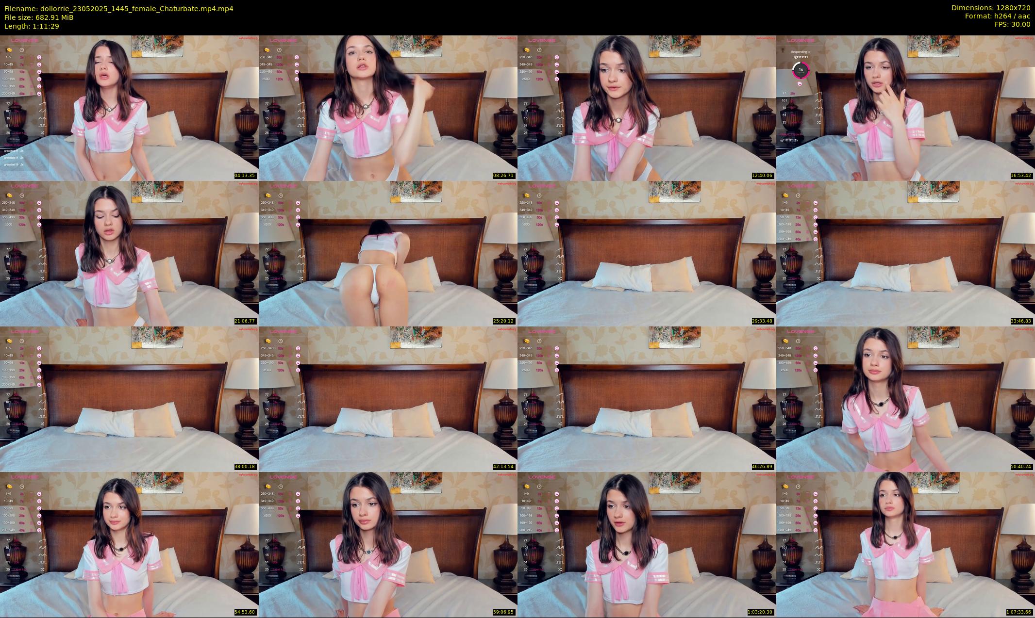 dollorrie — 72 minute Chaturbate couple cam show recording, 720p, May 23, 2025