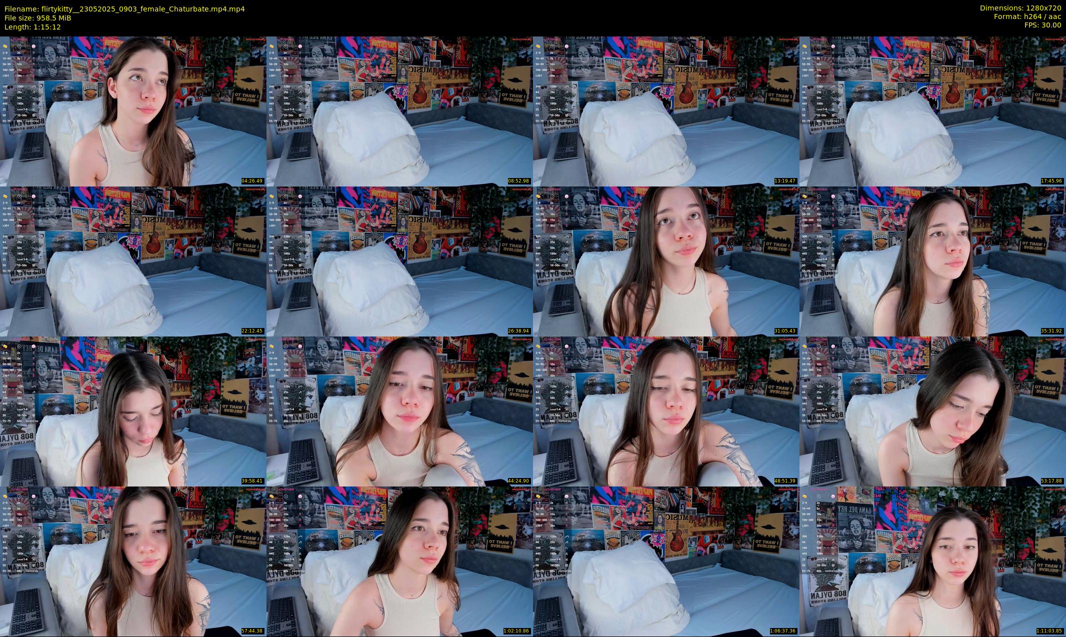 flirtykitty_ — 76 minute Chaturbate female cam show recording, 720p, May 23, 2025