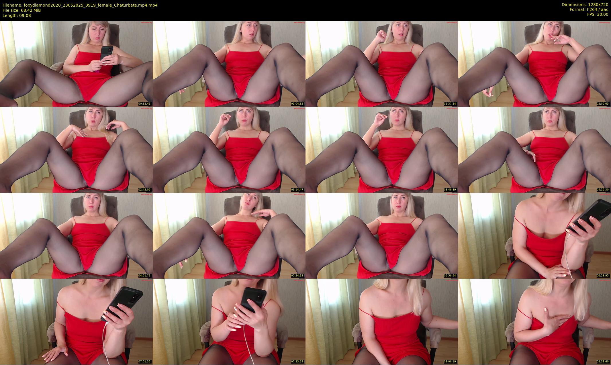 foxydiamond2020 — 10 minute Chaturbate female cam show recording, 720p, May 23, 2025