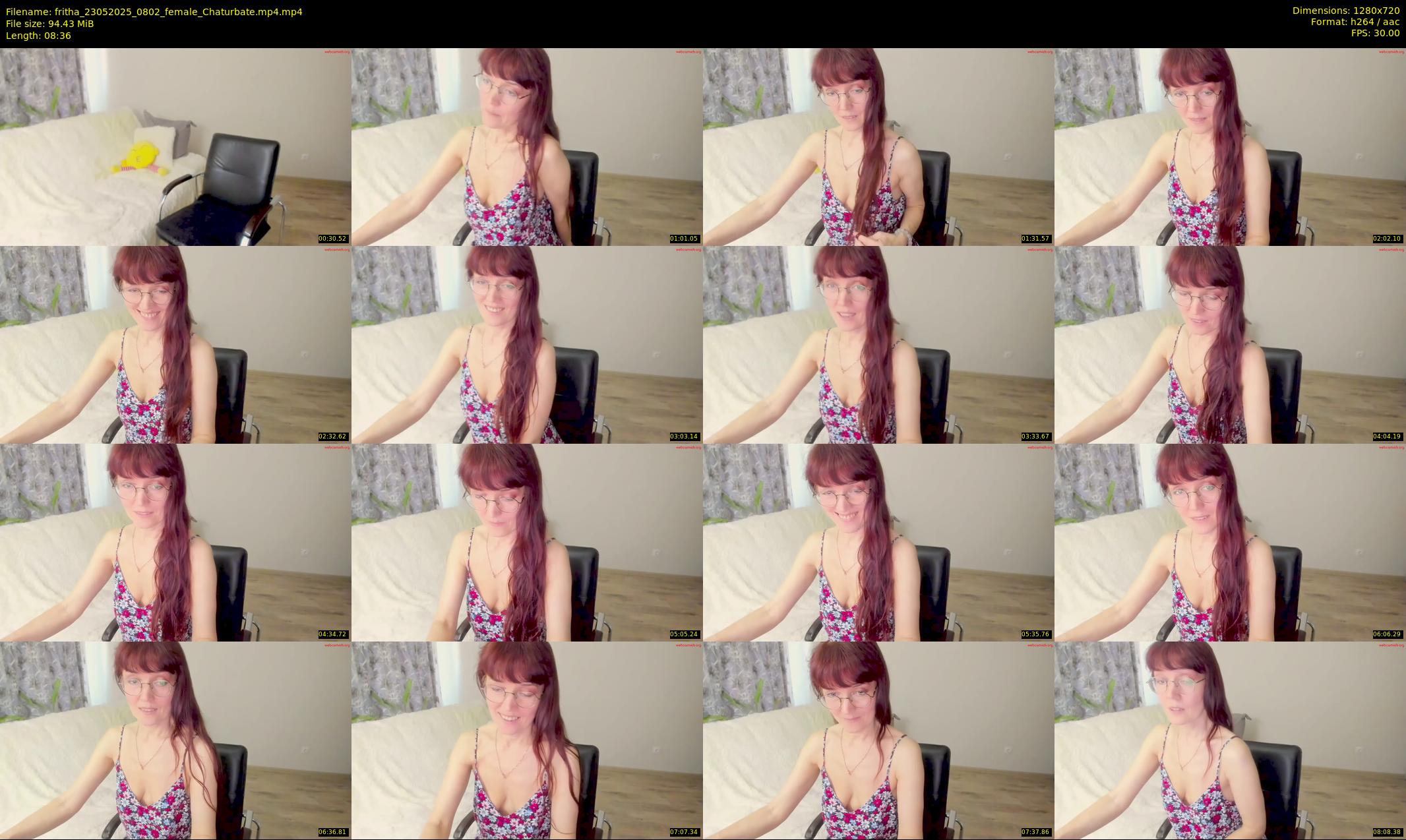 fritha — 9 minute Chaturbate female cam show recording, 720p, May 23, 2025