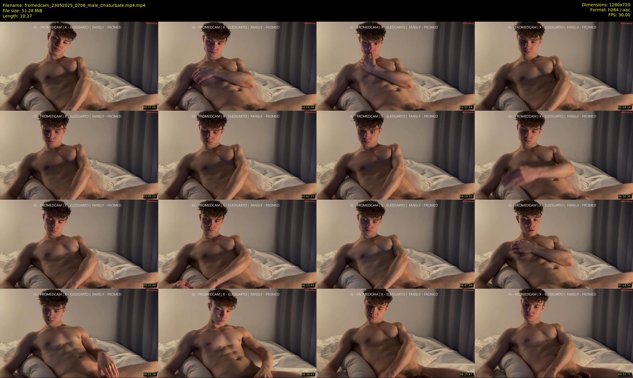 fromedcam — 11 minute Chaturbate male cam show recording, 720p, May 23, 2025
