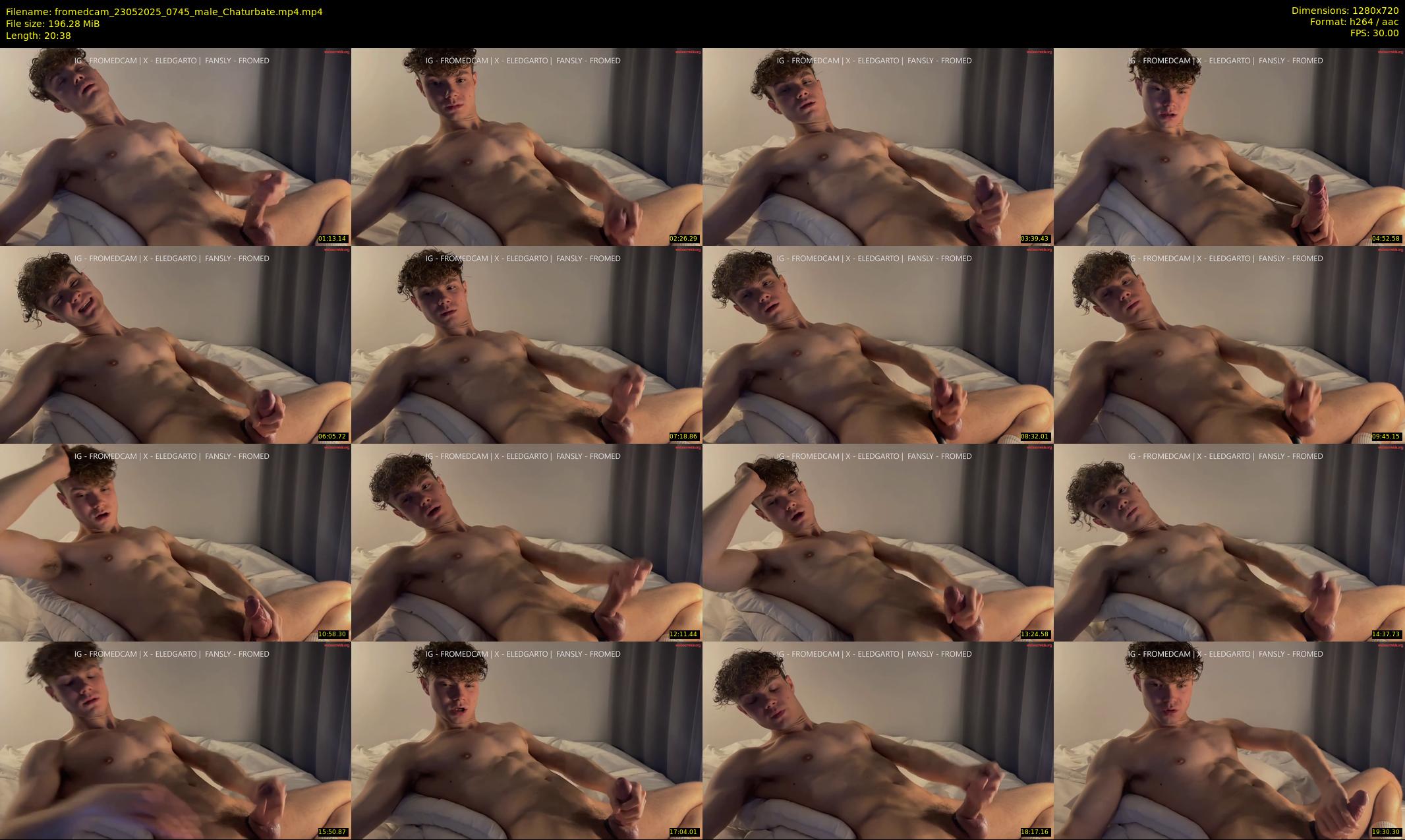 fromedcam — 21 minute Chaturbate male cam show recording, 720p, May 23, 2025