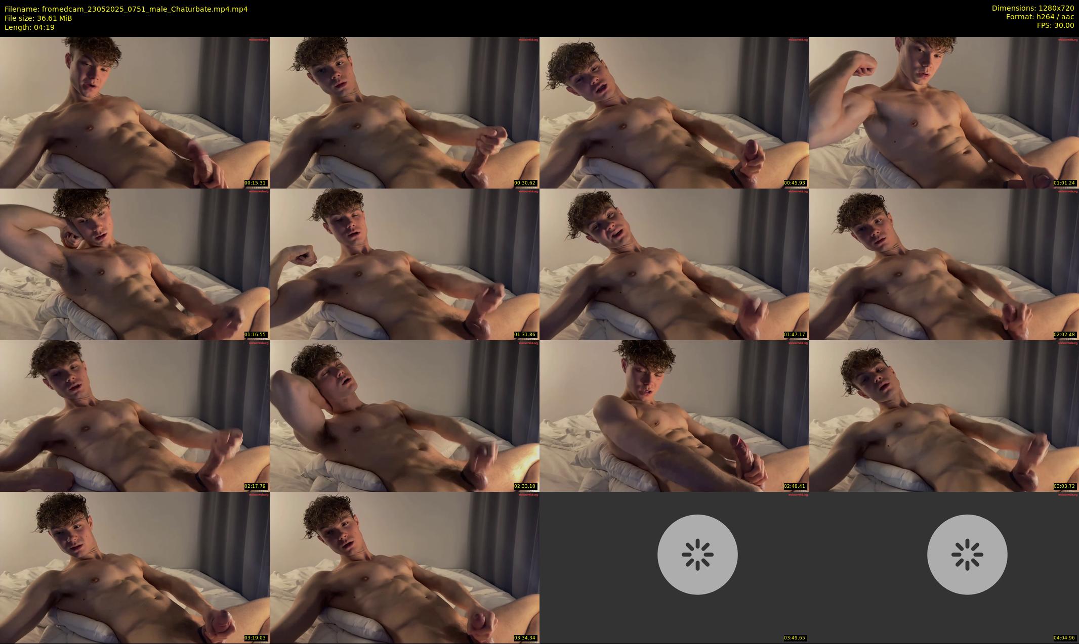 fromedcam — 5 minute Chaturbate male cam show recording, 720p, May 23, 2025