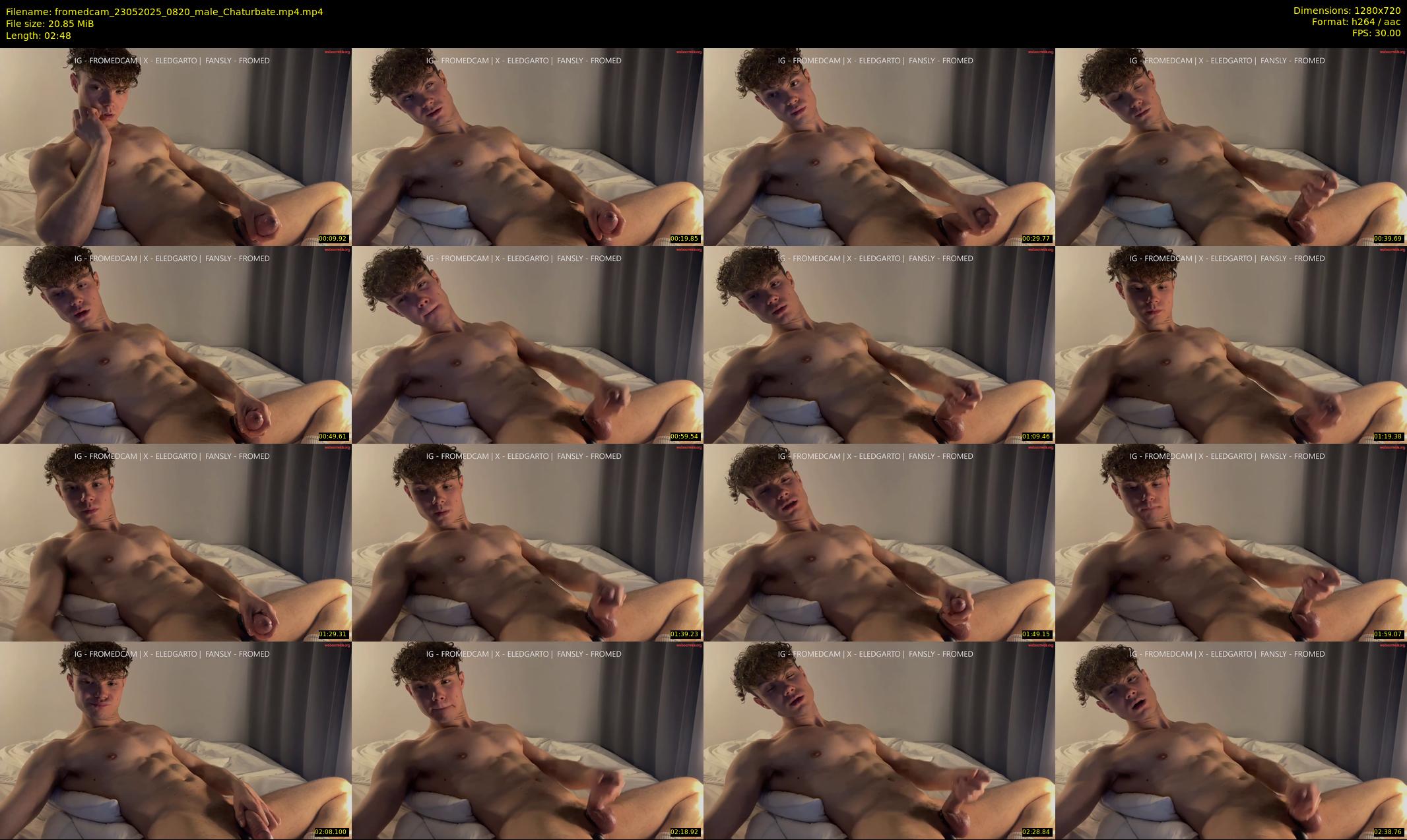 fromedcam — 3 minute Chaturbate male cam show recording, 720p, May 23, 2025