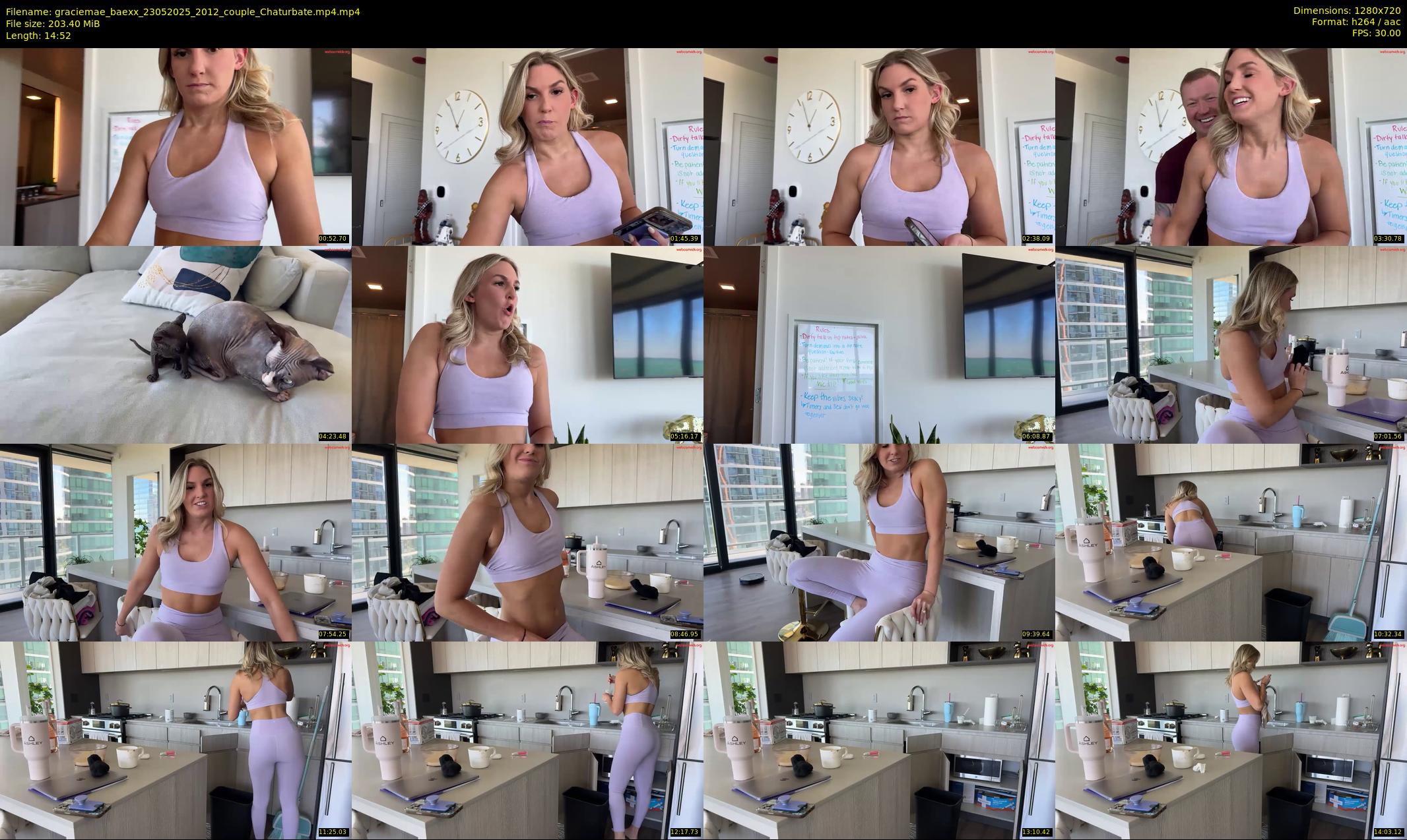 graciemae_baexx — 15 minute Chaturbate female cam show recording, 720p, May 23, 2025