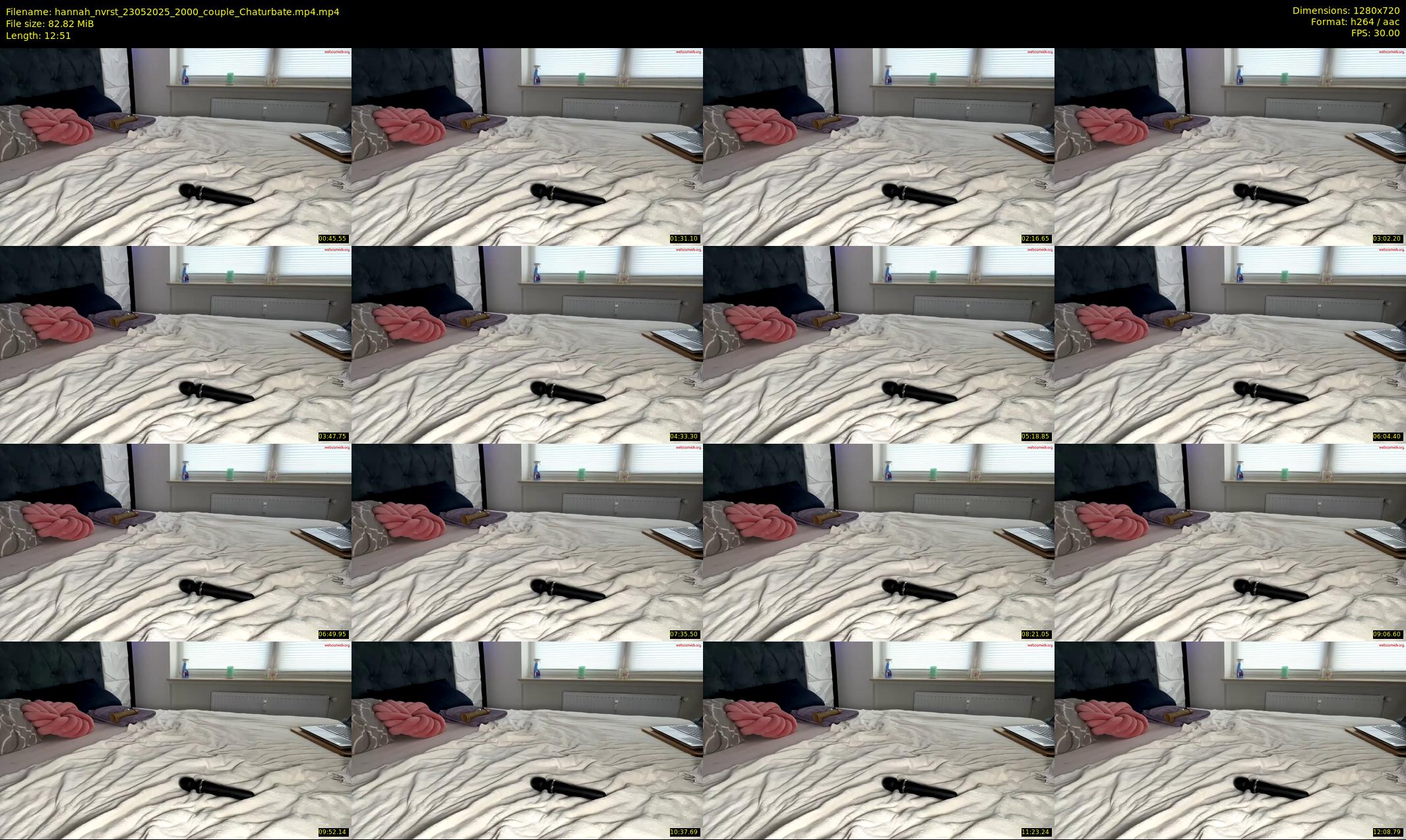 hannah_nvrst — 13 minute Chaturbate couple cam show recording, 720p, May 23, 2025