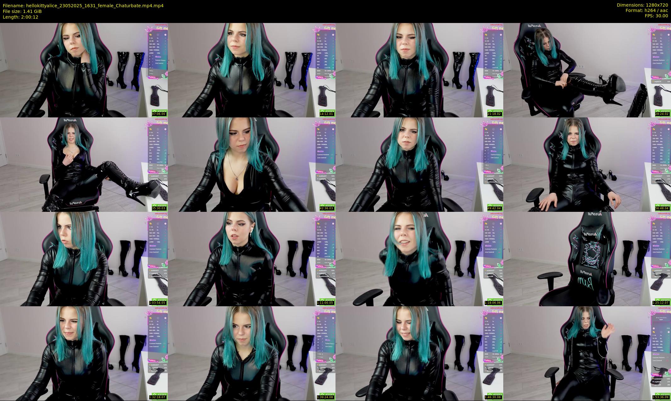 hellokittyalice — 121 minute Chaturbate female cam show recording, 720p, May 23, 2025